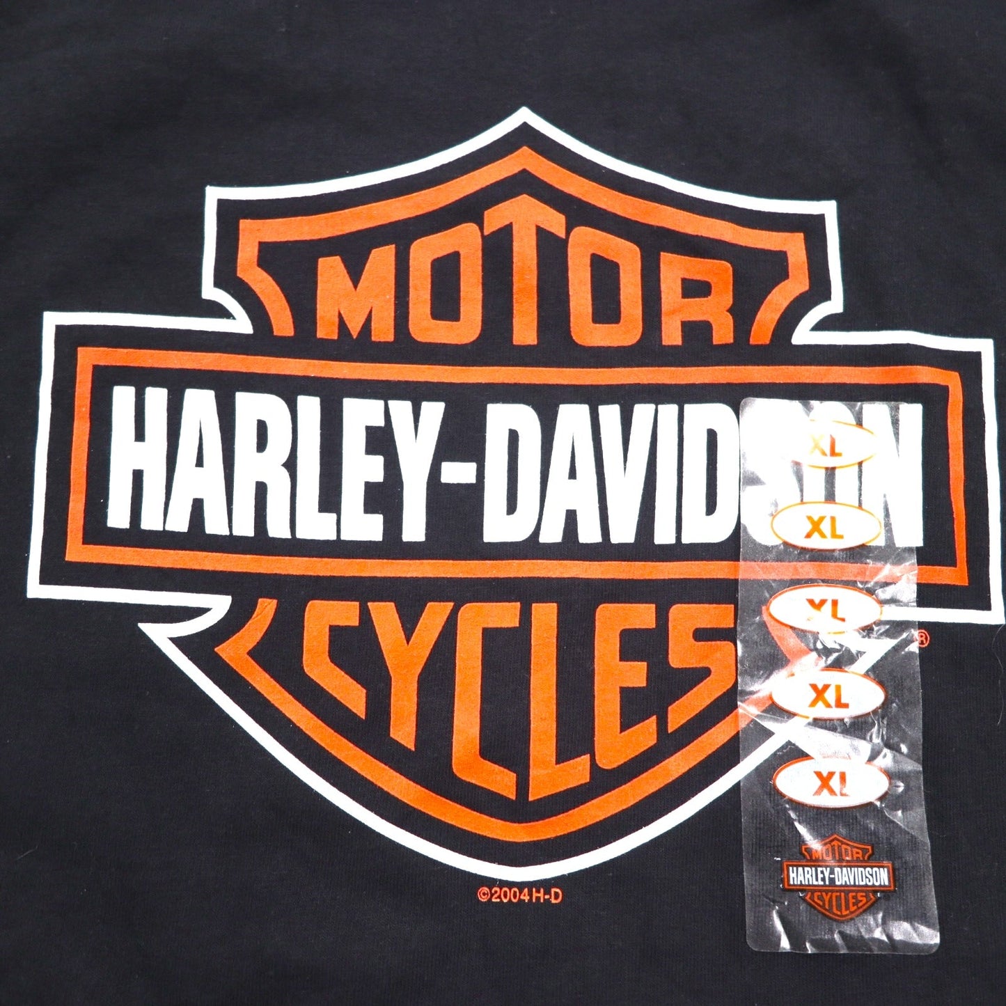 HARLEY DAVIDSON USA製 両面プリント Tシャツ XL ブラック HUNTSVILLE 未使用品