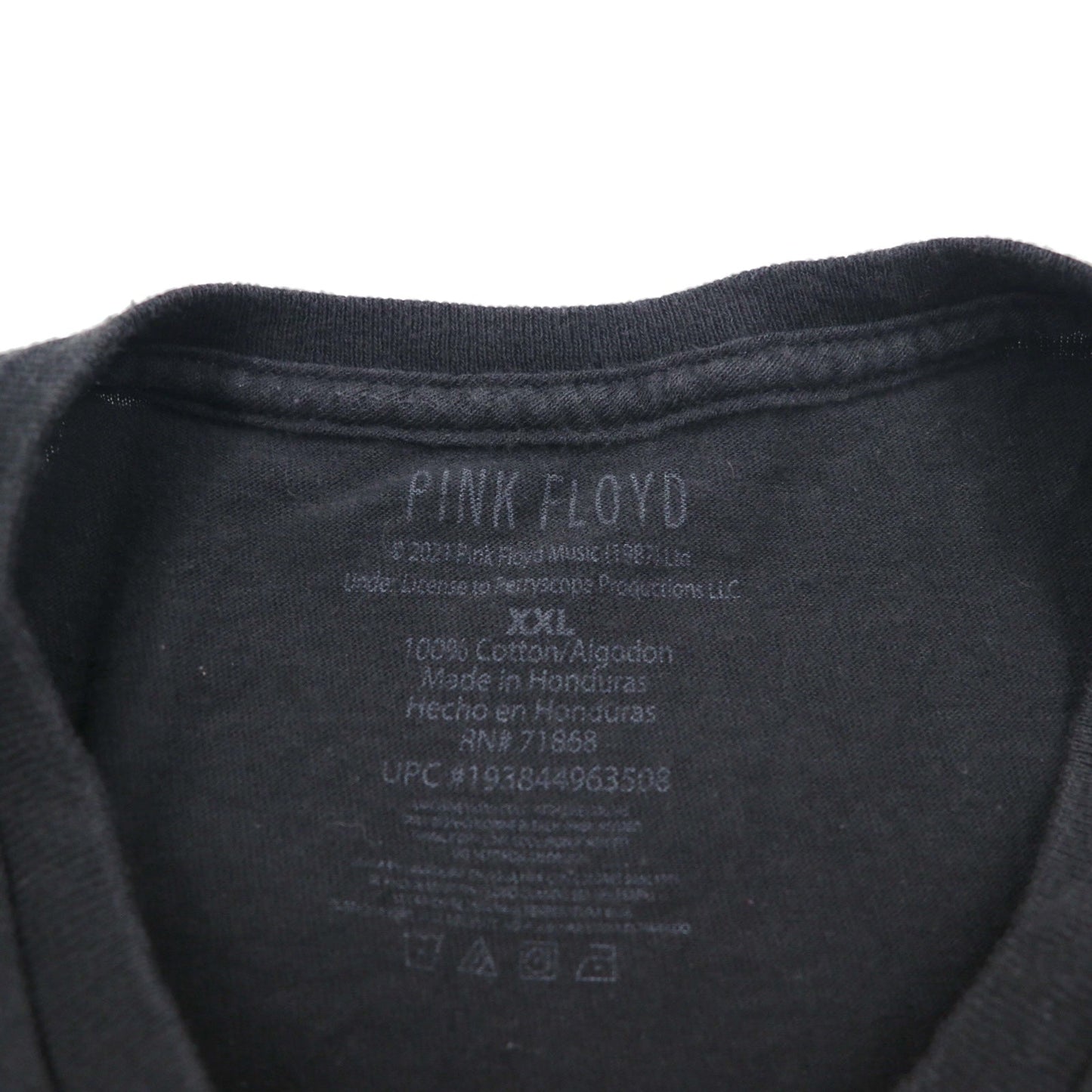 Pink Floyed ピンクフロイド ロック バンド Tシャツ 2XL ブラック コットン