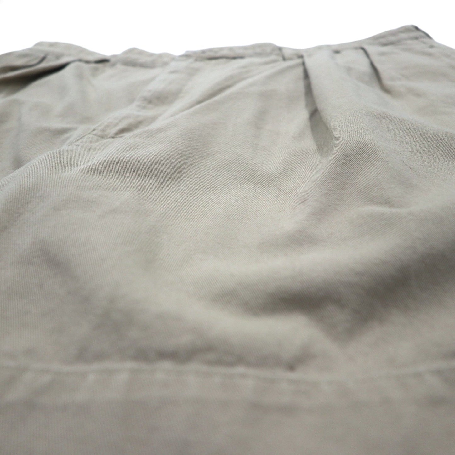 POLO RALPH LAUREN 90年代 ポロチノ 2タック ショートパンツ XL ベージュ メキシコ製