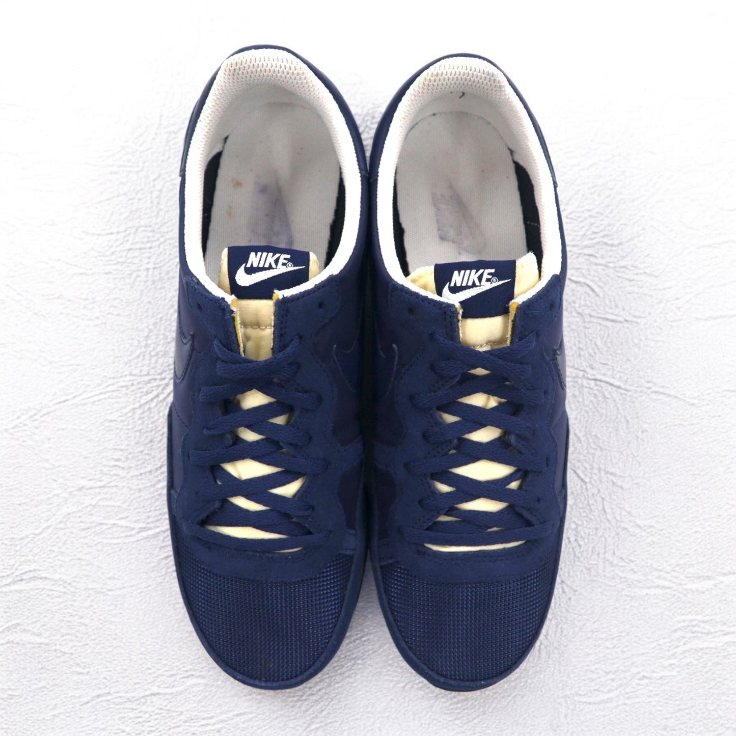 NIKE チャレンジャー CHALLENGER スエード スニーカー 27cm ネイビー メッシュ 725066-404