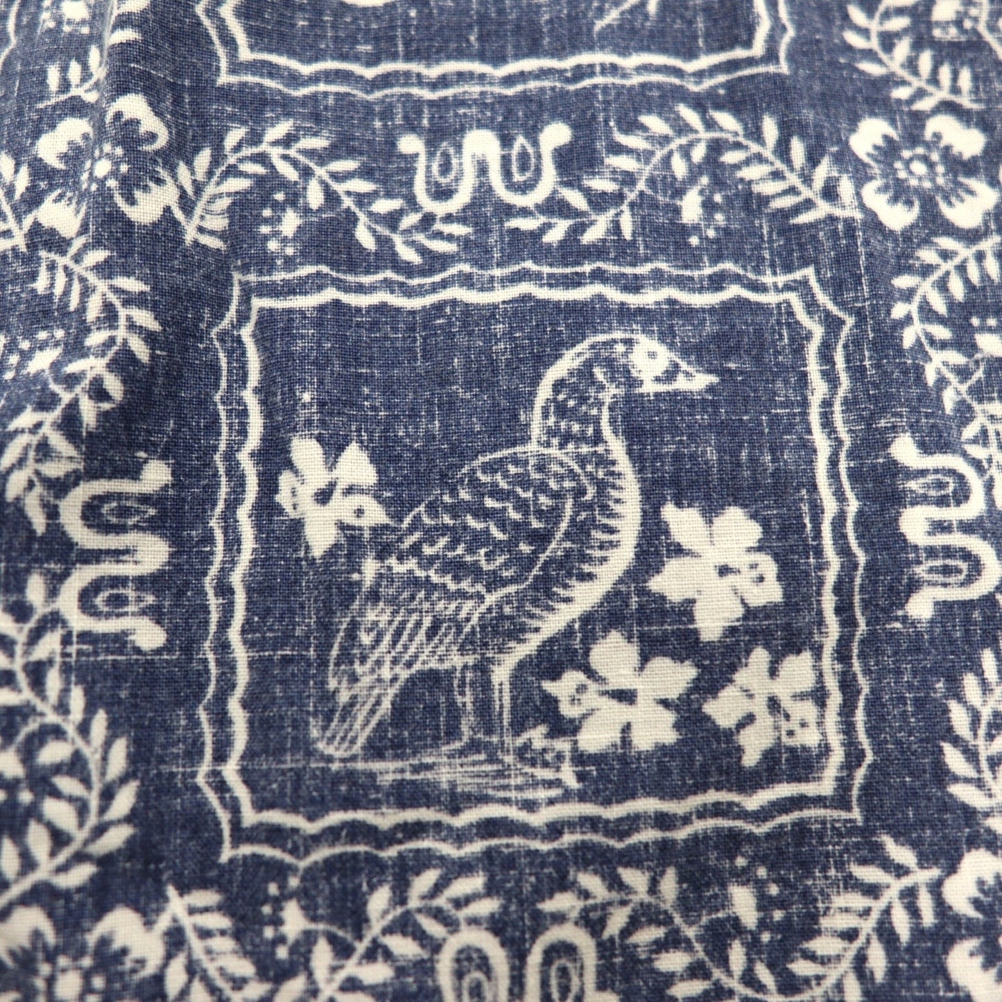 reyn spooner 90年代 ハワイ製 ビキニタグ ハワイアン アロハシャツ L ネイビー 総柄