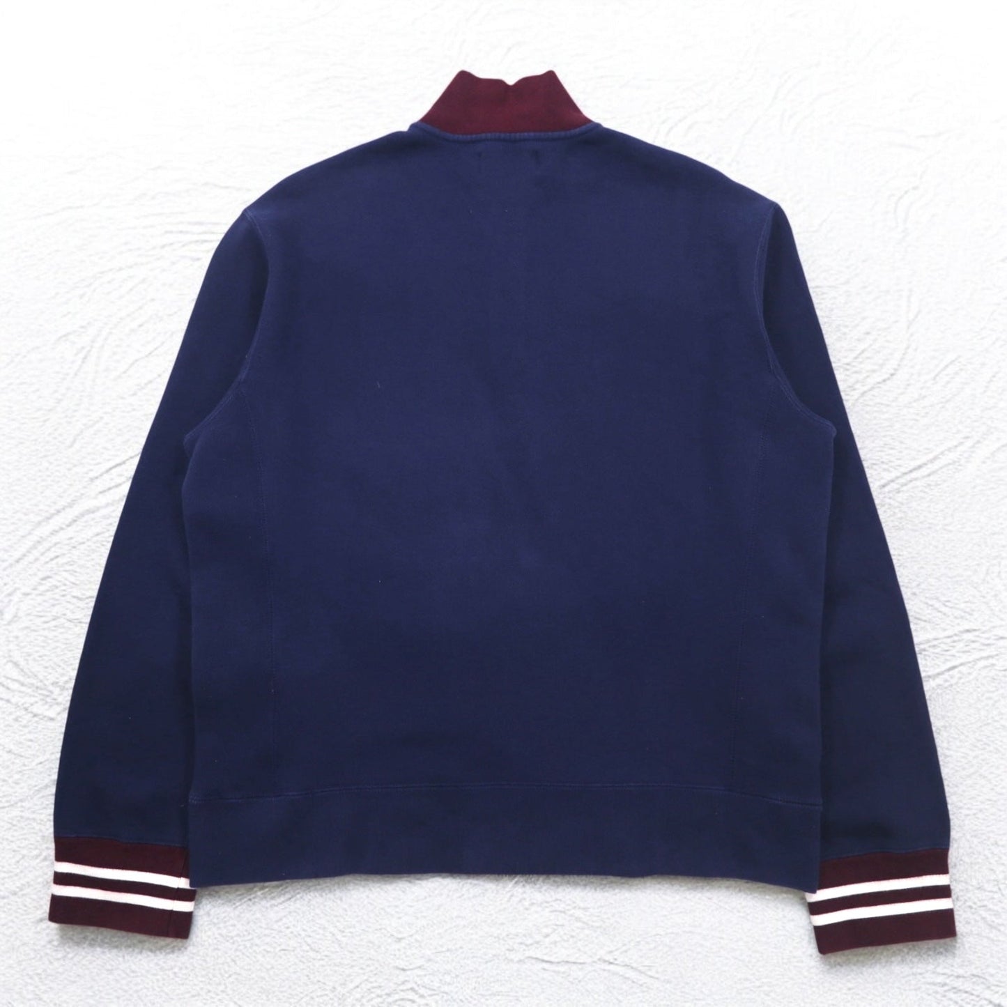 Polo by Ralph Lauren ハーフジップ リバースウィーブ スウェット XL ネイビー リブライン