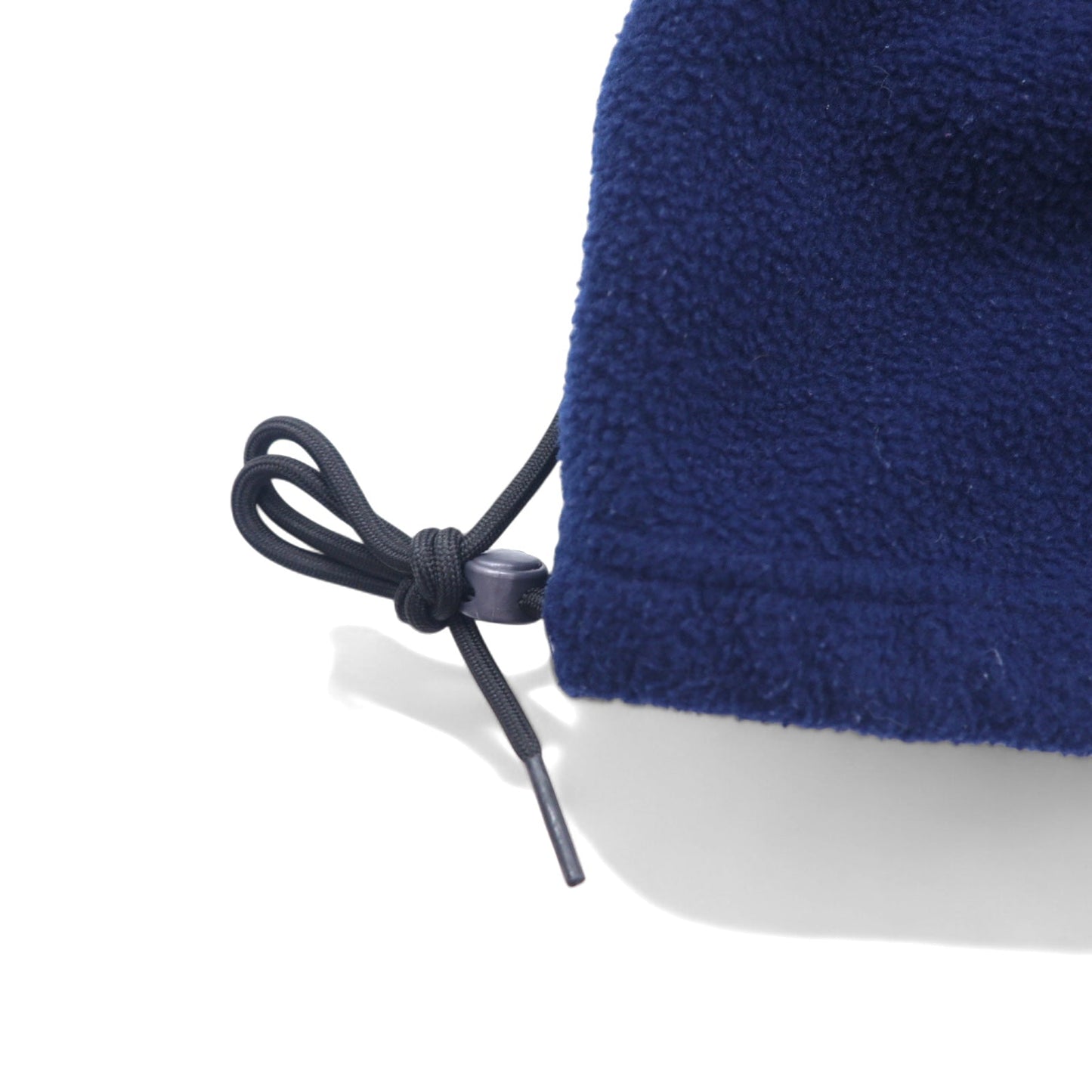 PLANET HOLLYWOOD 90年代 USA製 ハーフジップ フリースジャケット L ネイビー ORLANDO ドローコード