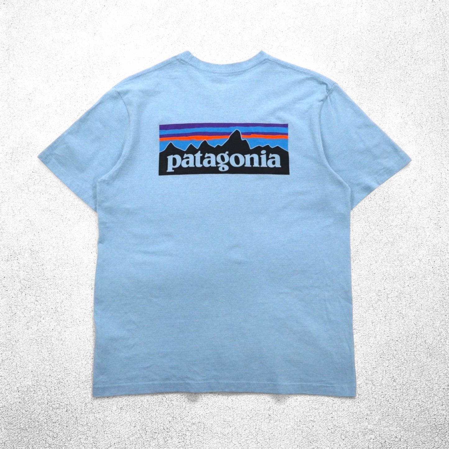 patagonia P-6ロゴ レスポンシビリティー P-6 LOGO RESPONSIBILI-TEE Tシャツ M ブルー 39174