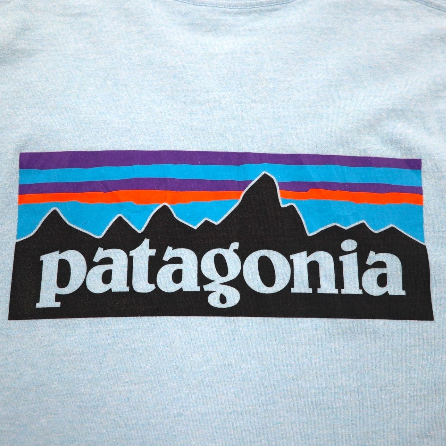 patagonia P-6ロゴ レスポンシビリティー P-6 LOGO RESPONSIBILI-TEE Tシャツ M ブルー 39174