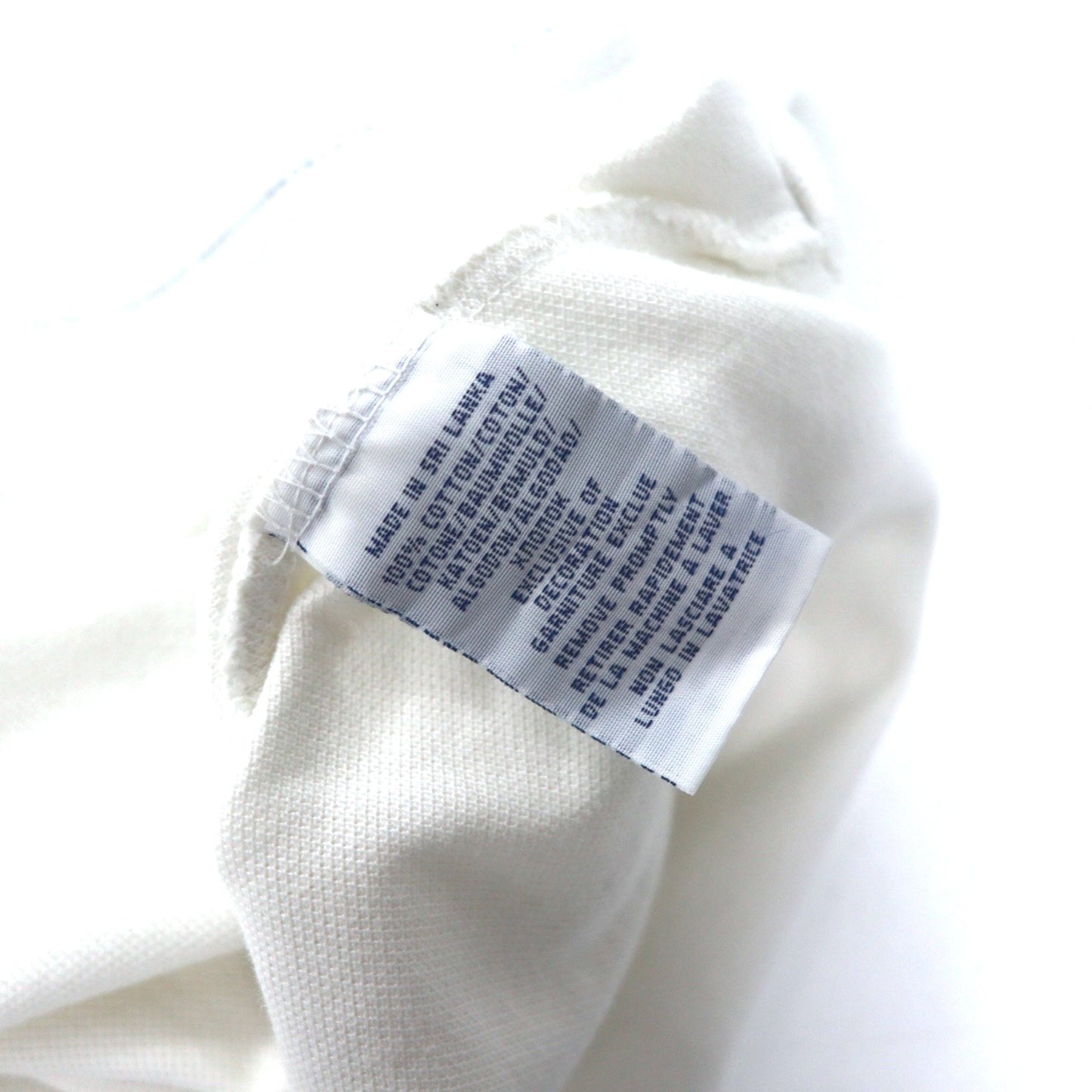 POLO RALPH LAUREN ポロシャツ M ブラック ホワイト コットン 鹿の子 CUSTOM FIT エンブレムロゴ 刺繍 P.R.L.S.C スリランカ製