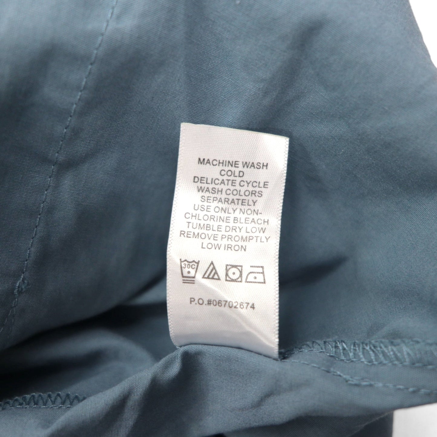 KS island 開襟 オープンカラー キューバシャツ XL グレー ポリエステル コットン 刺繍