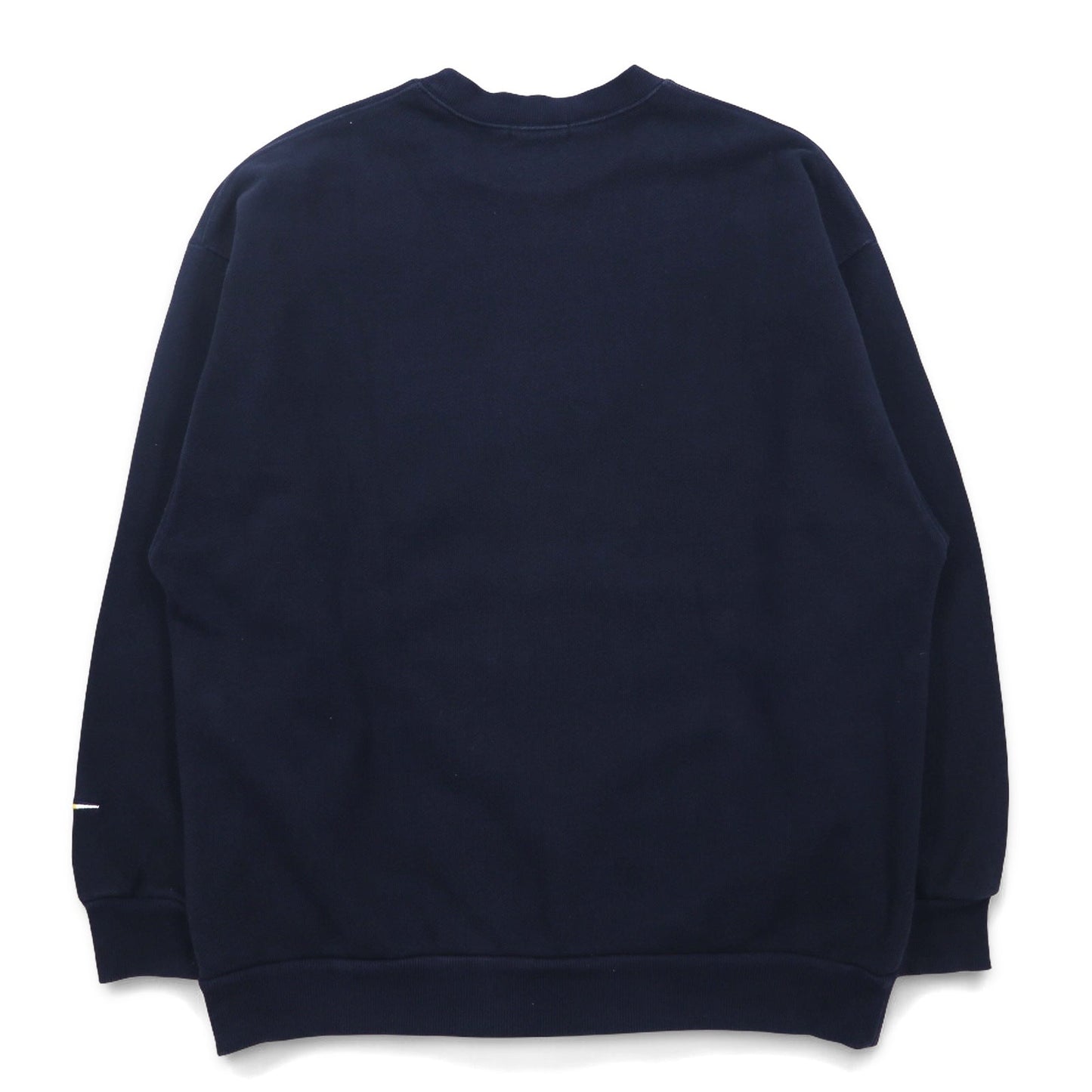 nautica VINTAGE COLLECTION オーバーサイズ ベーシック クルー スウェット S ネイビー ヘビーウェイト 213-1247