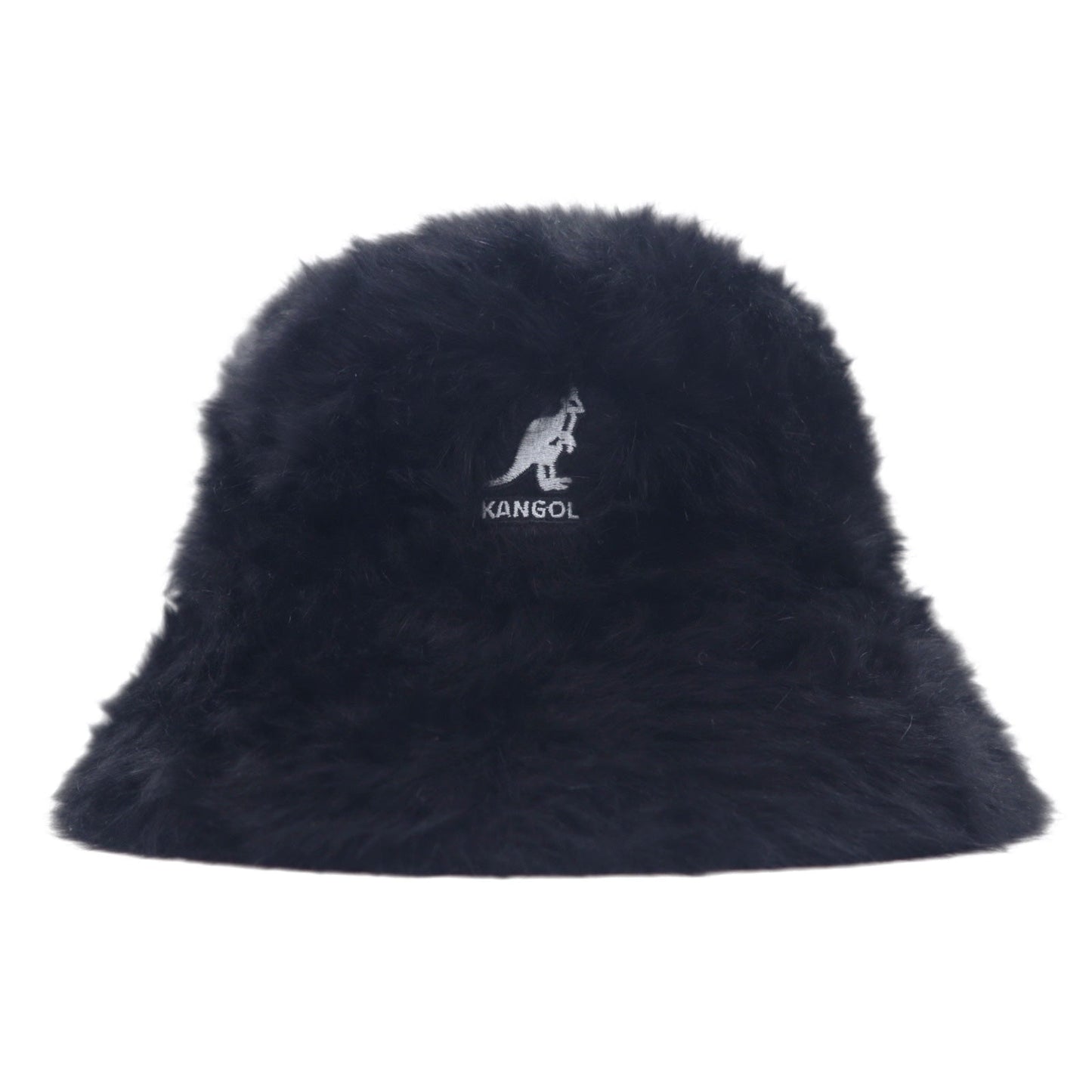 KANGOL blue ファーゴラ ラヒンチ バケットハット L ブラック アンゴラ FURGORA LAHINCH