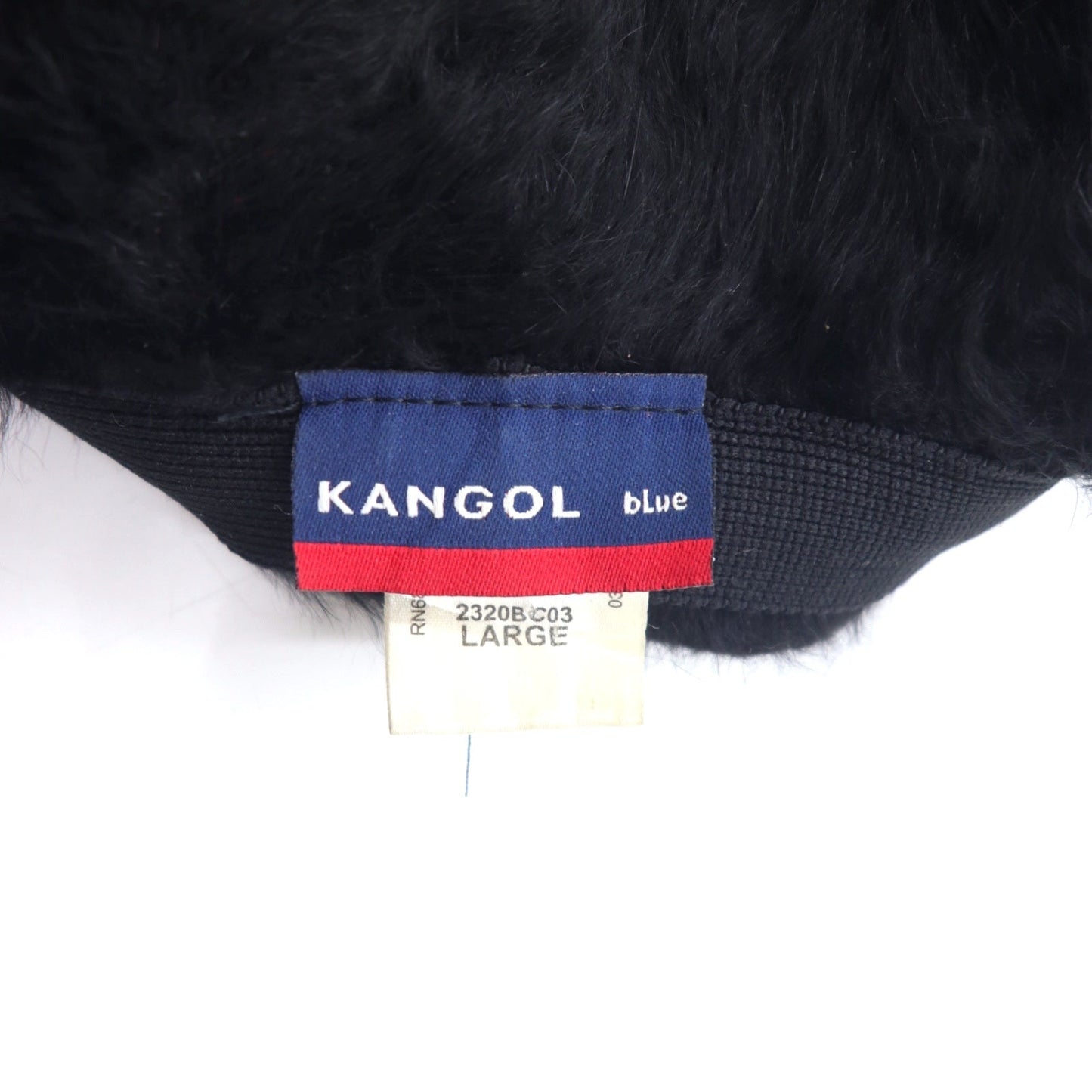 KANGOL blue ファーゴラ ラヒンチ バケットハット L ブラック アンゴラ FURGORA LAHINCH