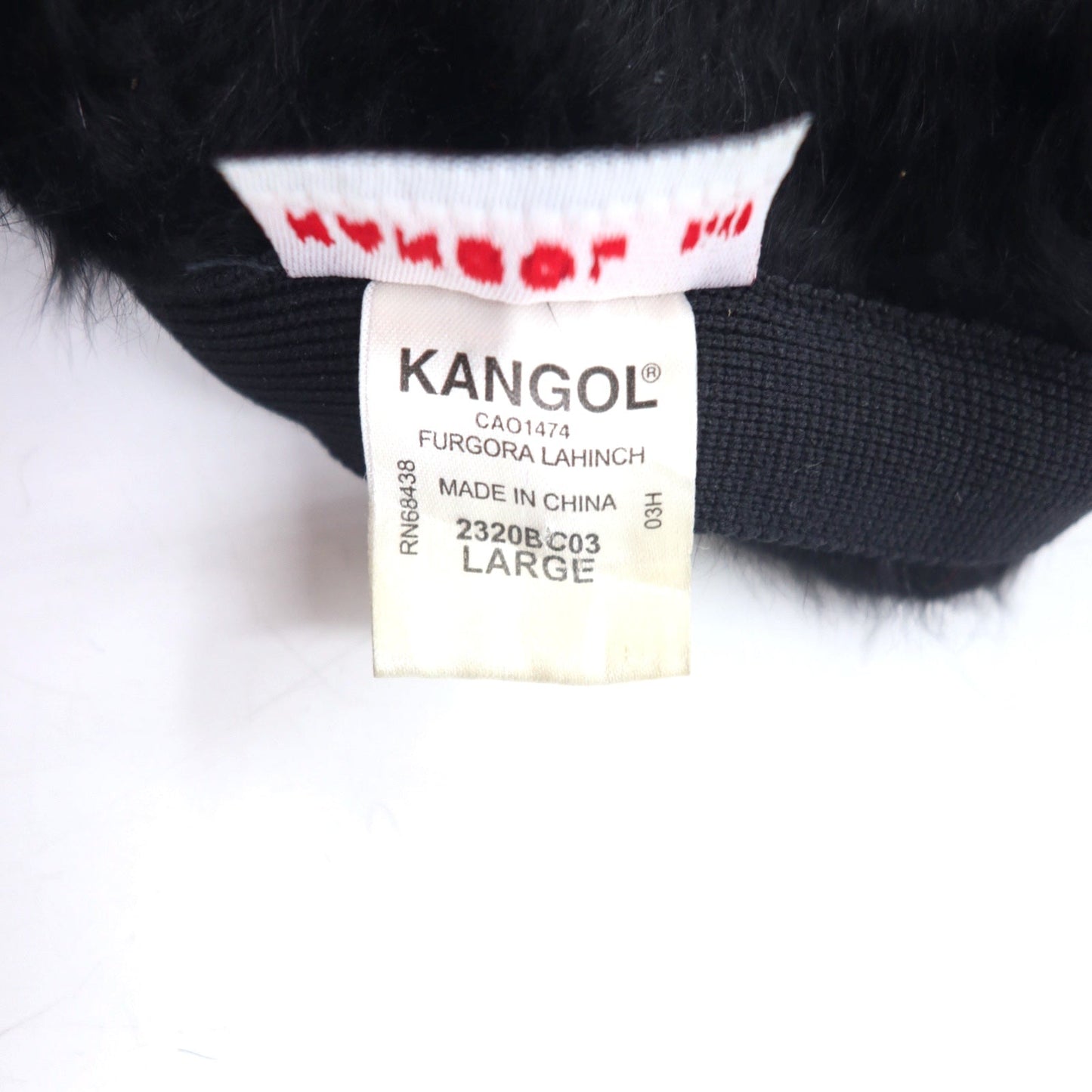 KANGOL blue ファーゴラ ラヒンチ バケットハット L ブラック アンゴラ FURGORA LAHINCH