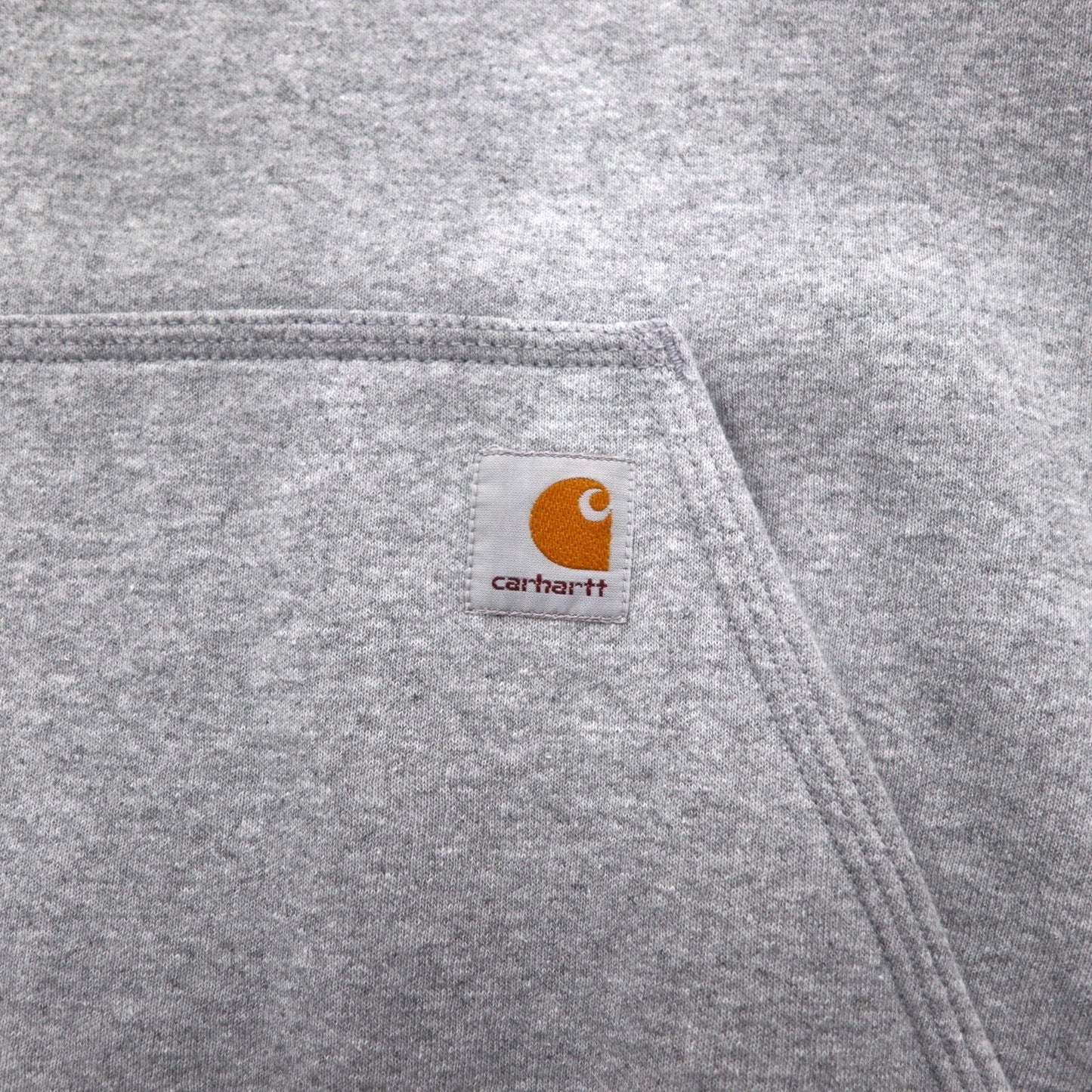 carhartt ルーズフィット プルオーバーパーカー M グレー コットン ミッドウェイト K121 メキシコ製