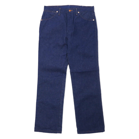Wrangler スリムフィット リジッド デニムパンツ 34 ブルー 濃紺 936DEN メキシコ製
