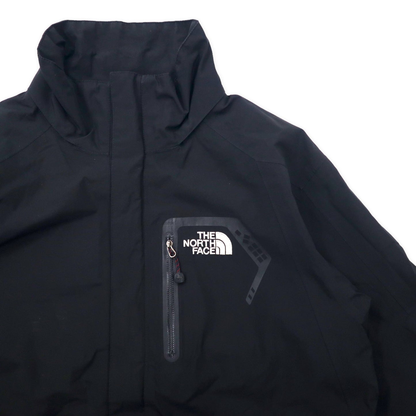 THE NORTH FACE ゴアテックス マウンテンジャケット L ブラック GORE-TEX 透湿 防水 ジップインジップ搭載 ダブルジップ