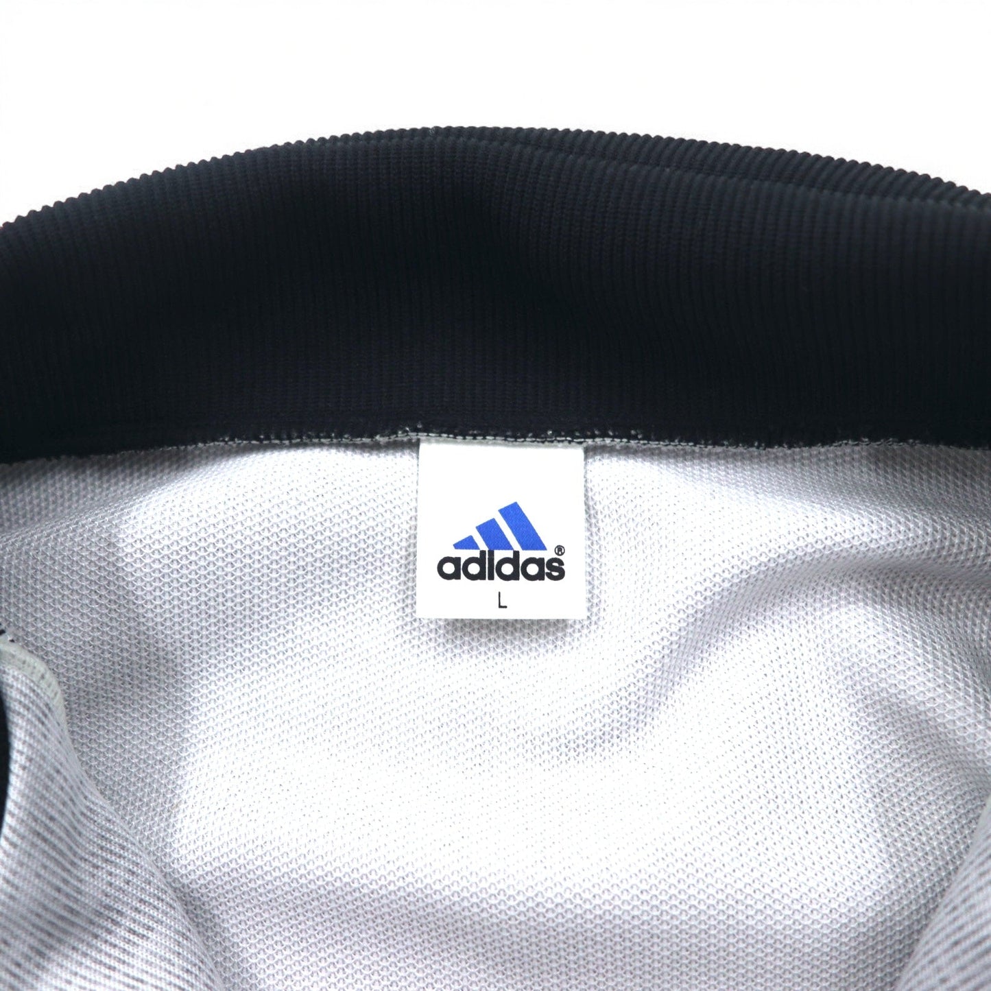 adidas 90年代 デサント社製 トラックジャケット セットアップ ジャージ L グレー 3ストライプ