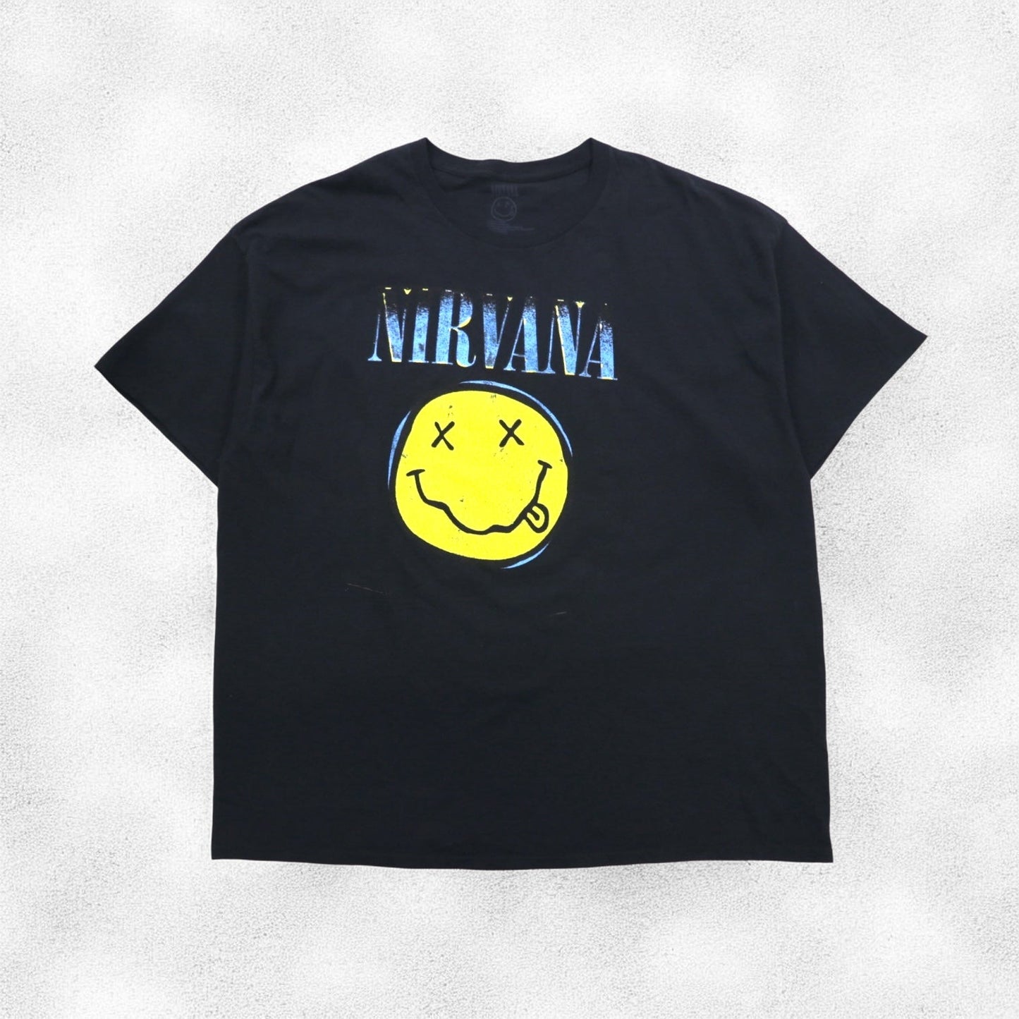 NIRVANA ニルヴァーナ オフィシャル ロック バンド Tシャツ バンT 3XL ブラック ビッグサイズ