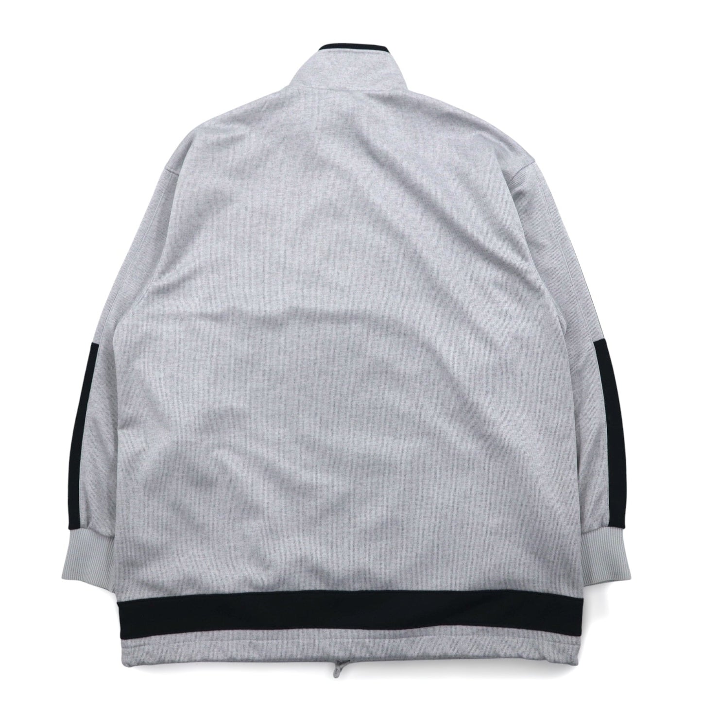 adidas 90年代 デサント社製 トラックジャケット セットアップ ジャージ L グレー 3ストライプ