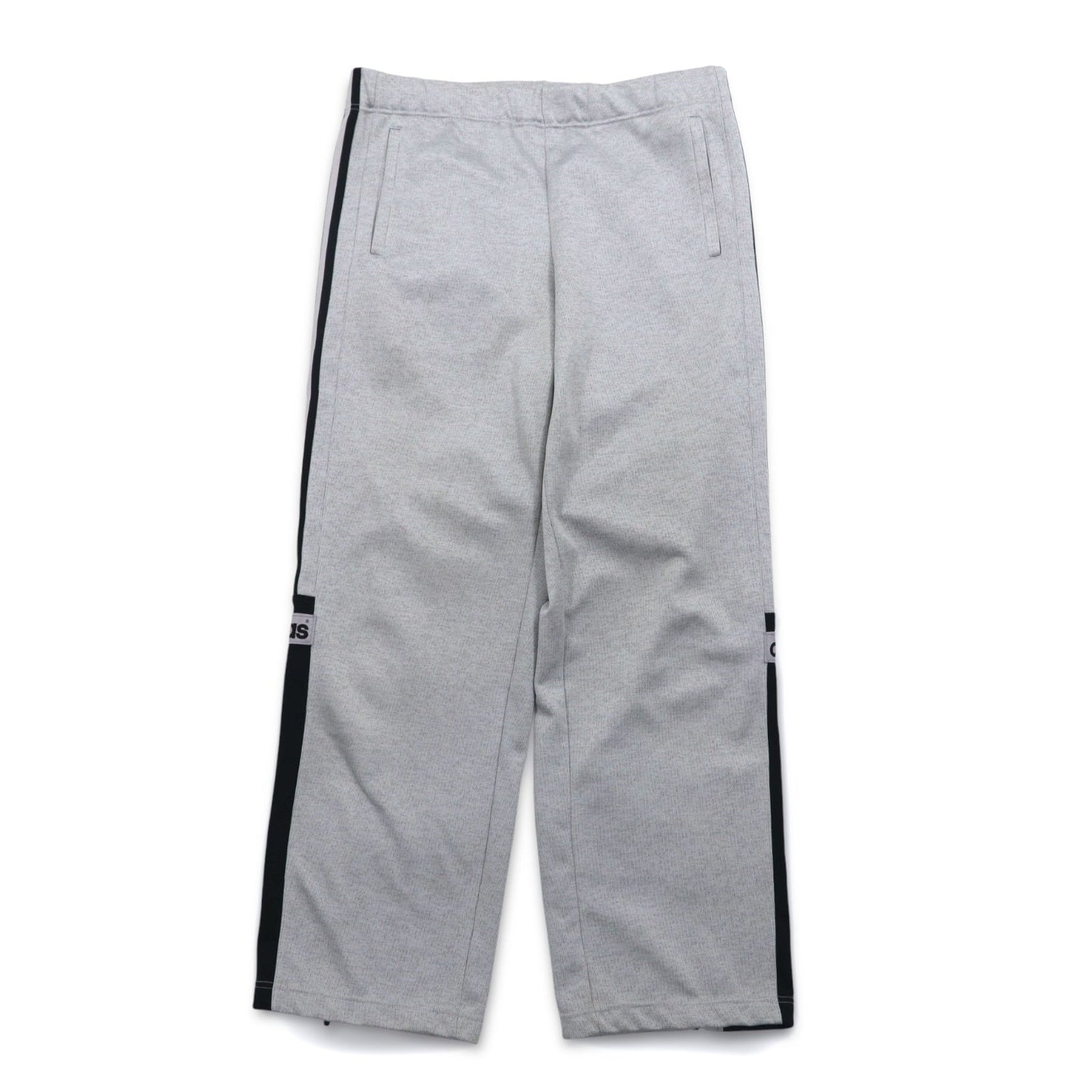adidas 90年代 デサント社製 トラックジャケット セットアップ ジャージ L グレー 3ストライプ