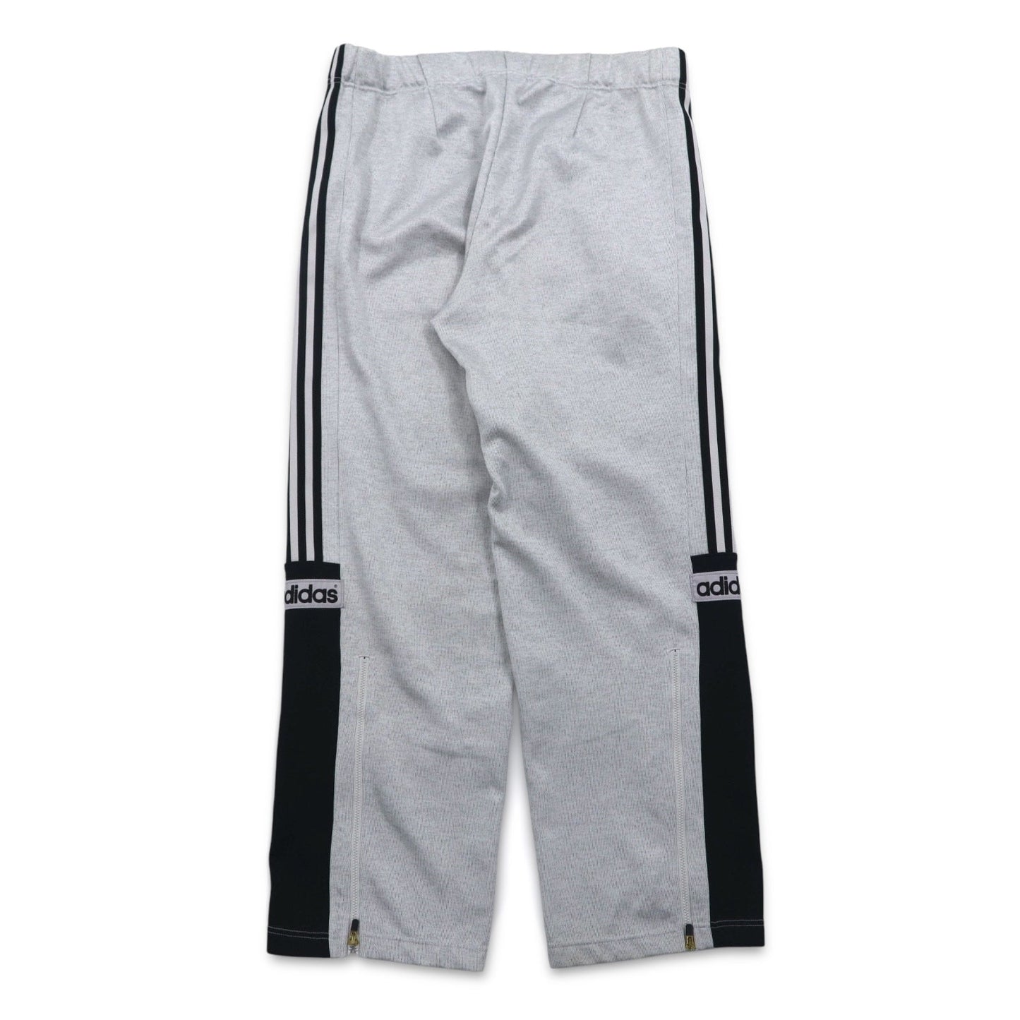 adidas 90年代 デサント社製 トラックジャケット セットアップ ジャージ L グレー 3ストライプ