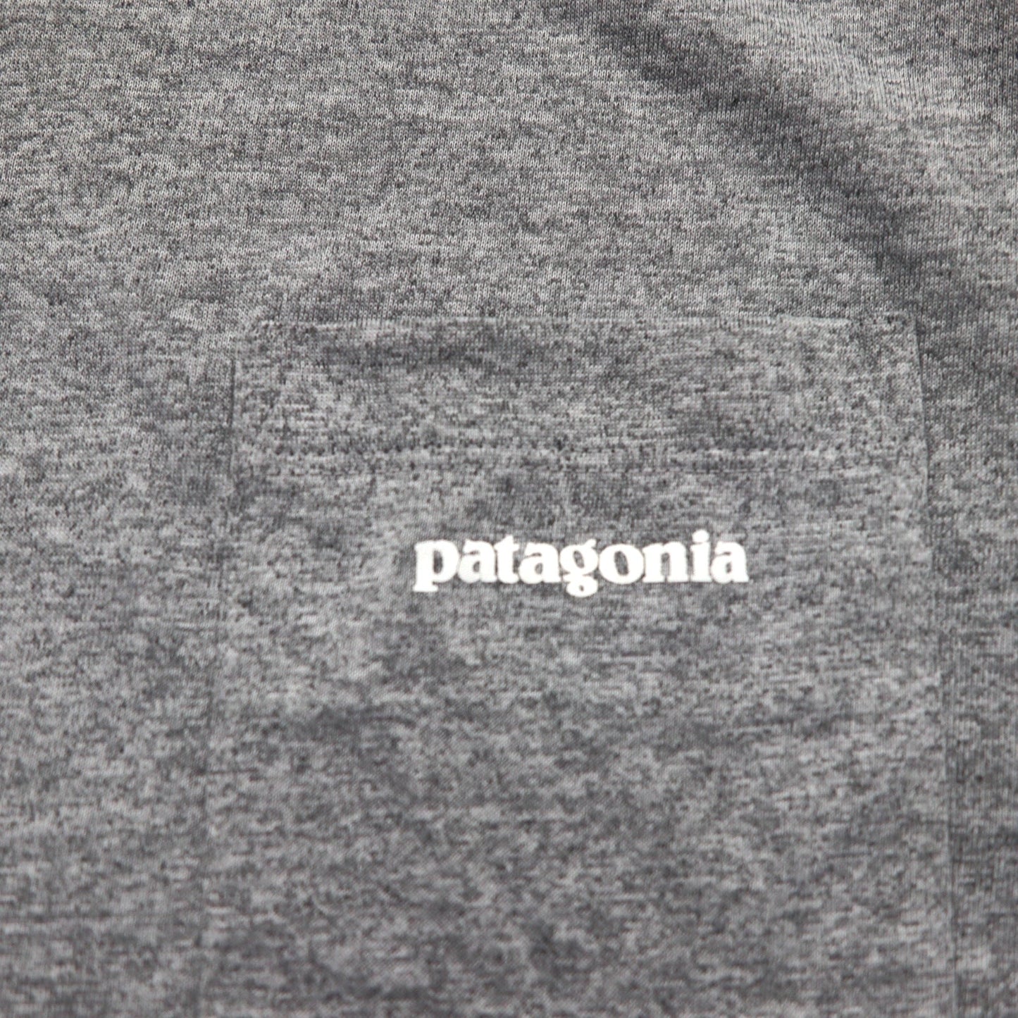 patagonia RESPONSIBLE TEE ポケット Tシャツ L グレー ポリエステル 39114