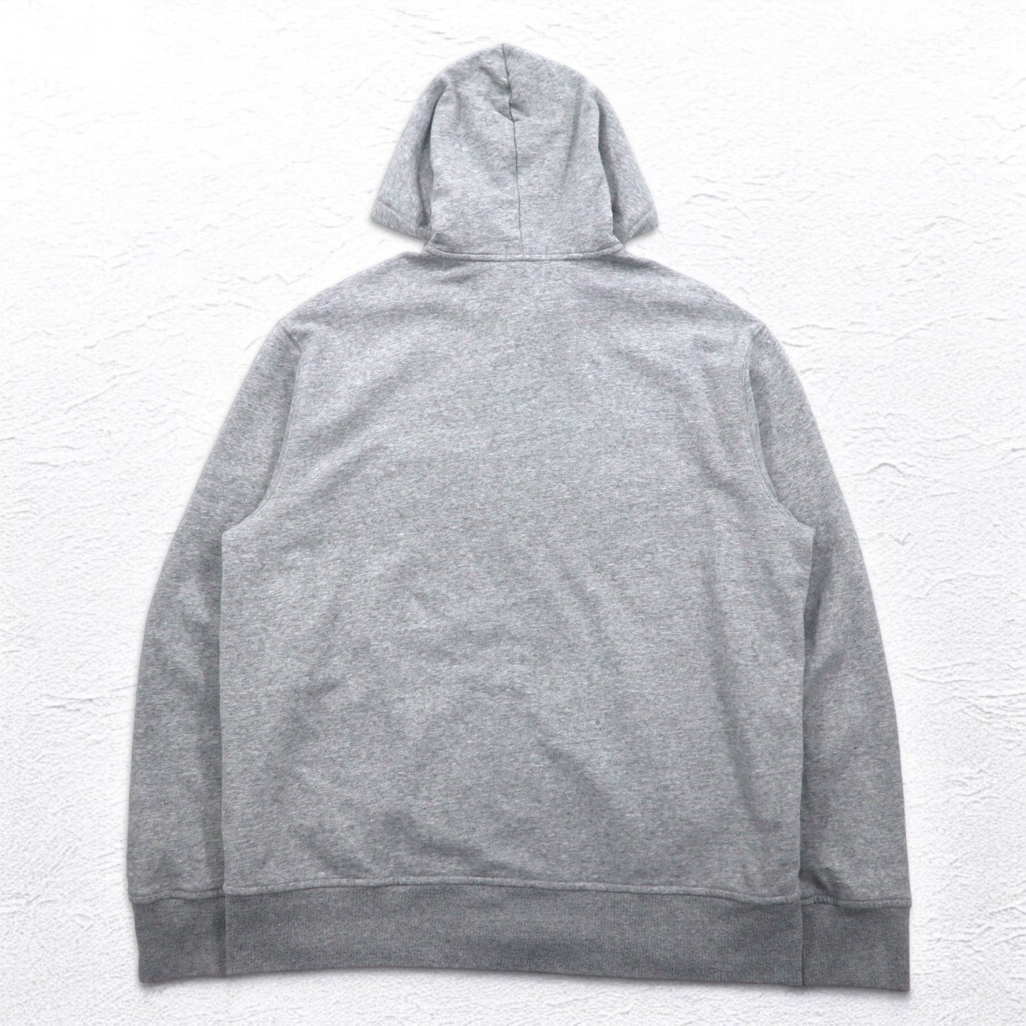 POLO RALPH LAUREN ポロベア 刺繍 フルジップパーカー XXL グレー 裏起毛 ワンポイントロゴ