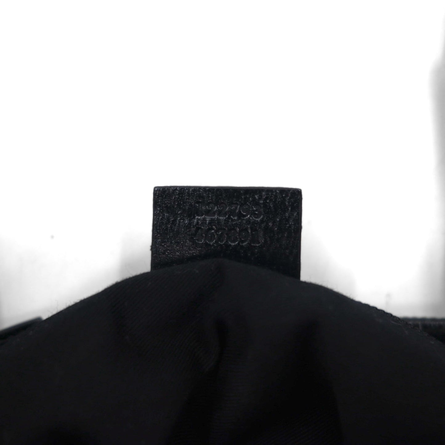 GUCCI GGスプリーム キャンバス ショルダーバッグ ブラック レザー 122793 467891 イタリア製