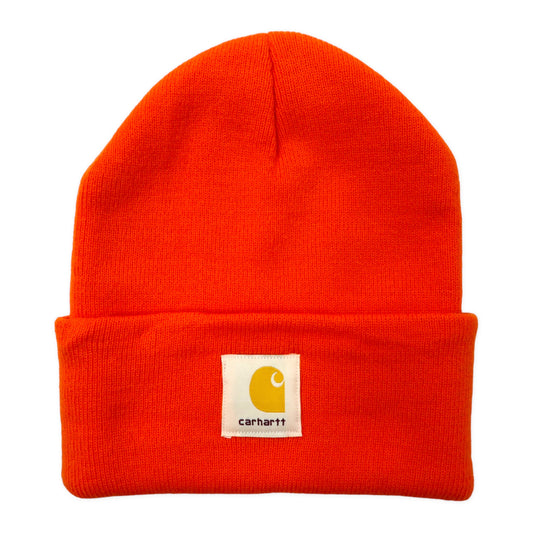 carhartt ビーニー ニット帽 ONE オレンジ コットン