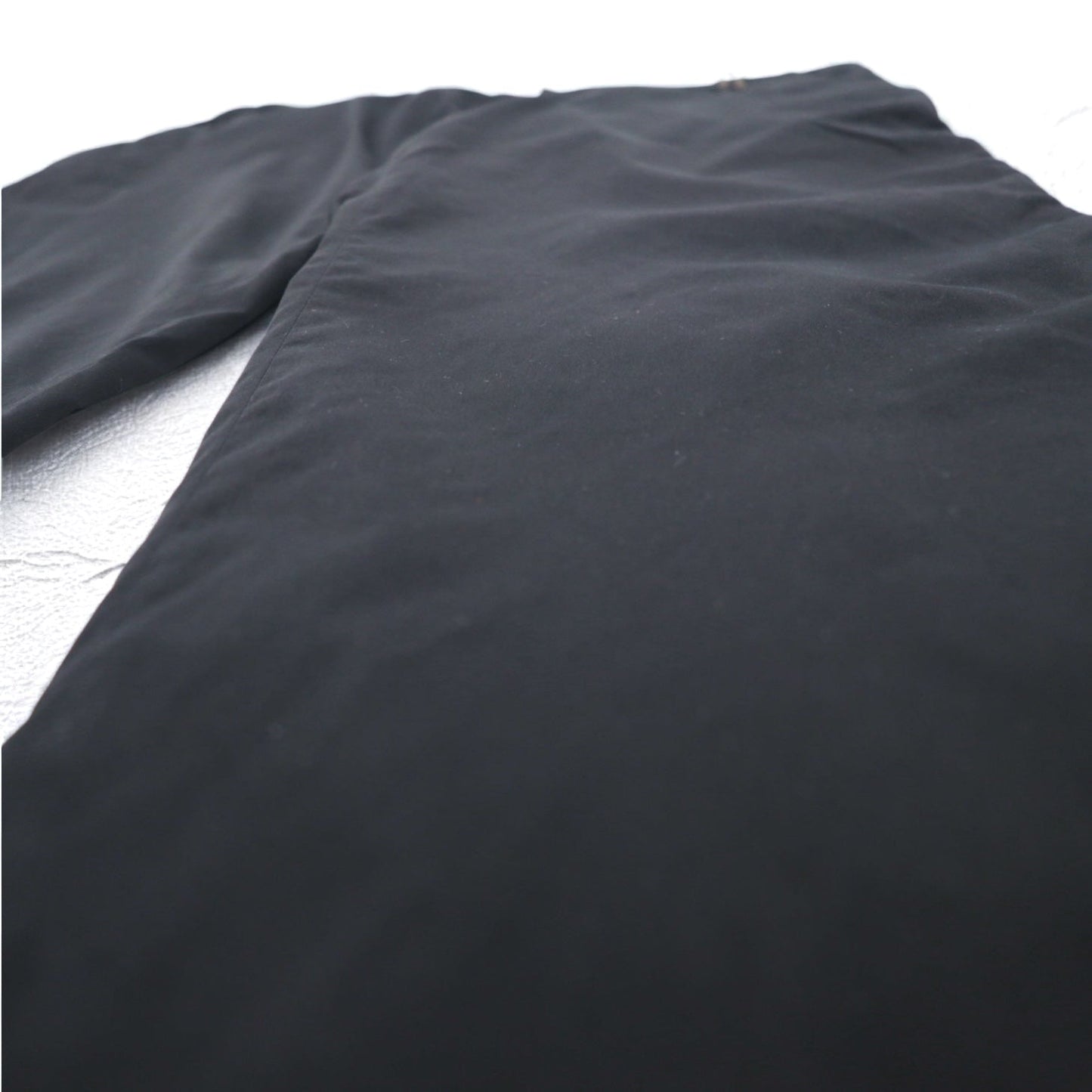 HUGO BOSS ルーマニア製 ワイド イージーパンツ 2XL ブラック ナイロン HORST