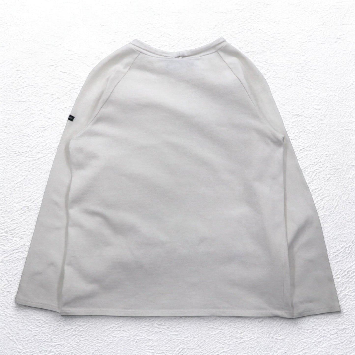 SAINT JAMES フランス製 ボートネック バスクシャツ M ホワイト コットン