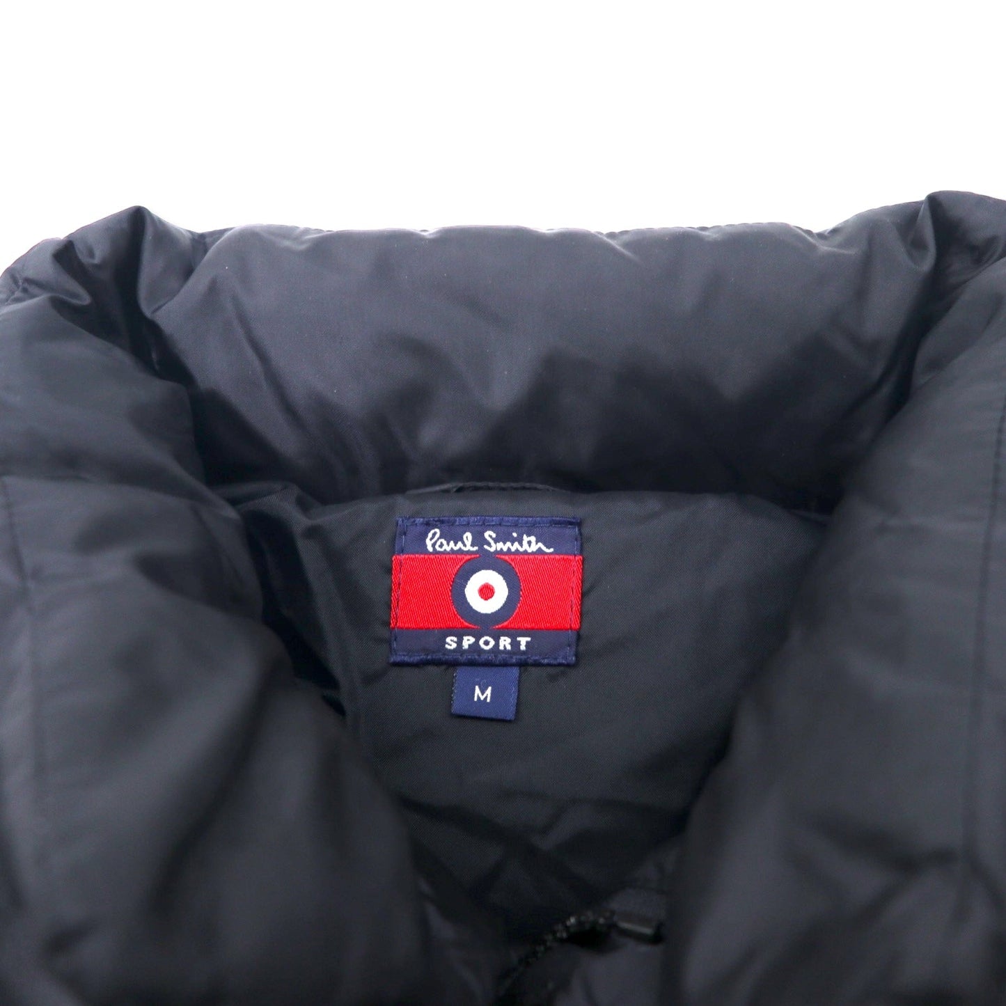 Paul Smith SPORT デザインステッチ ダウンジャケット M ブラック ナイロン