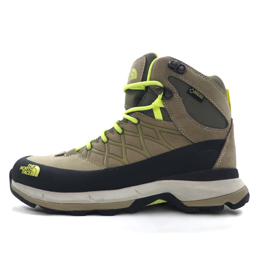 THE NORTH FACE ゴアテックス GORE-TEX トレッキングブーツ 24.5cm グレー 防水 WRECK II MID 638874
