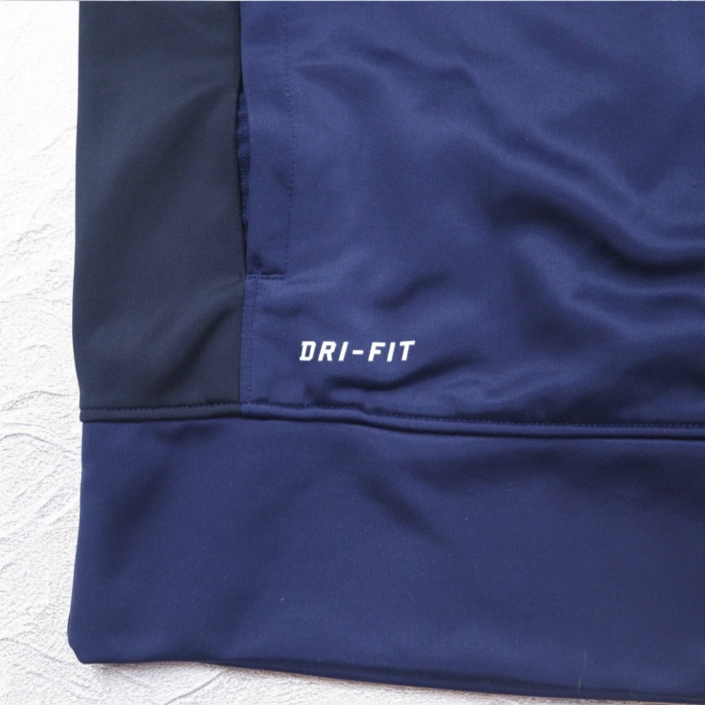 NIKE トラックジャケット ジャージ S ネイビー スウォッシュ DRI-FIT 638985-410