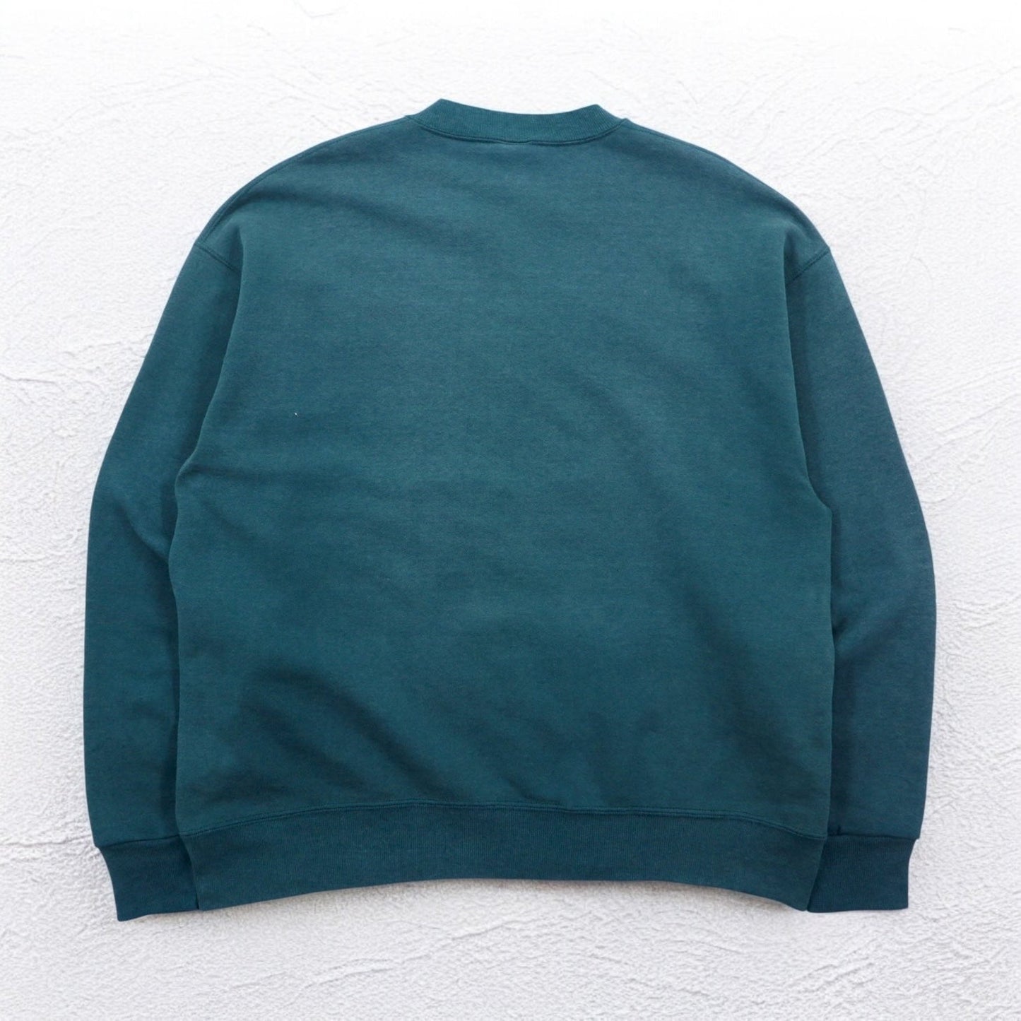 JERZEES 90年代 USA製 スウェット L グリーン コットン 裏起毛 Nabisco US企業 ワンポイント