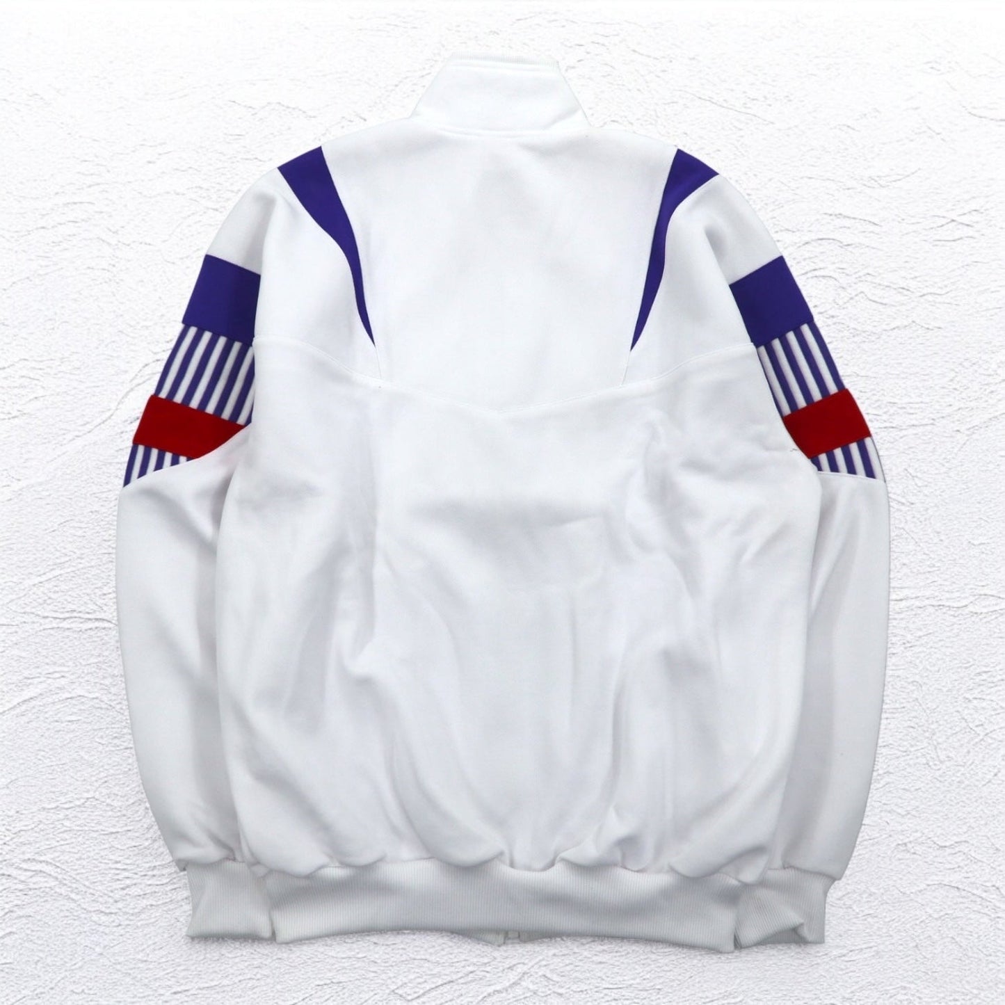 Mr DEPORTE ( asics ) 90年代 トラックジャケット ジャージ XL ホワイト ポリエステル 未使用品