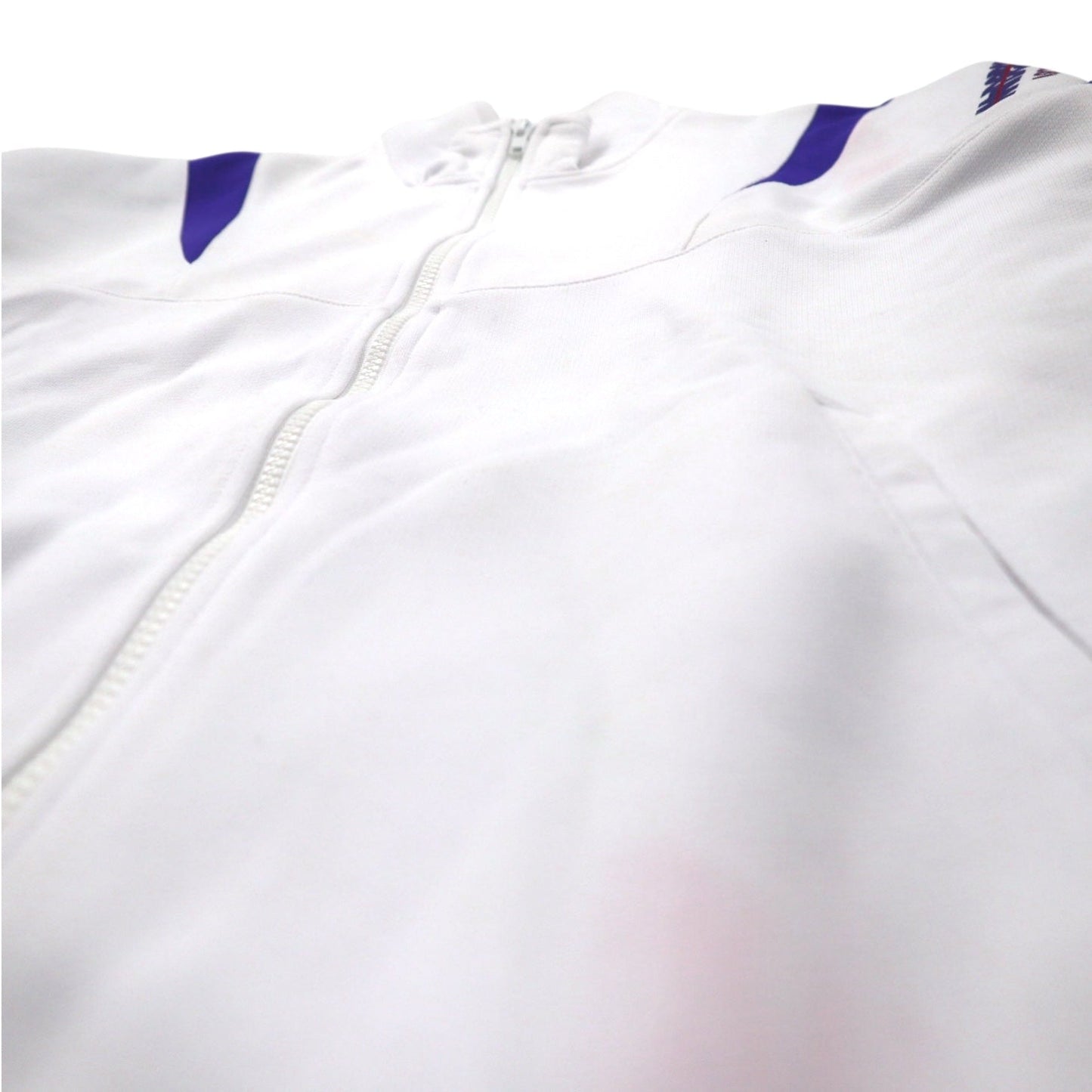 Mr DEPORTE ( asics ) 90年代 トラックジャケット ジャージ XL ホワイト ポリエステル 未使用品