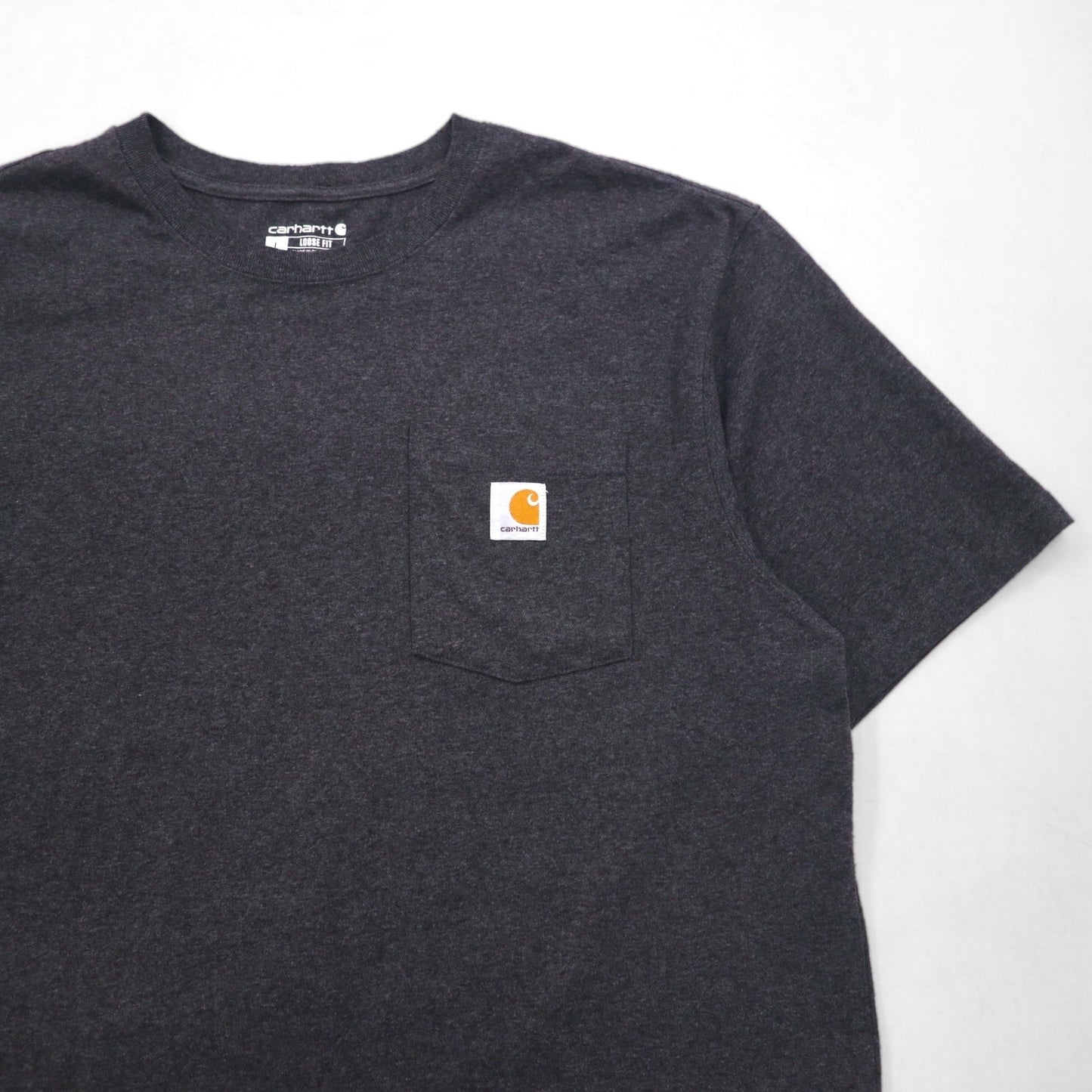 carhartt ルーズフィット LOOSE FIT ポケット Tシャツ L グレー コットン K87