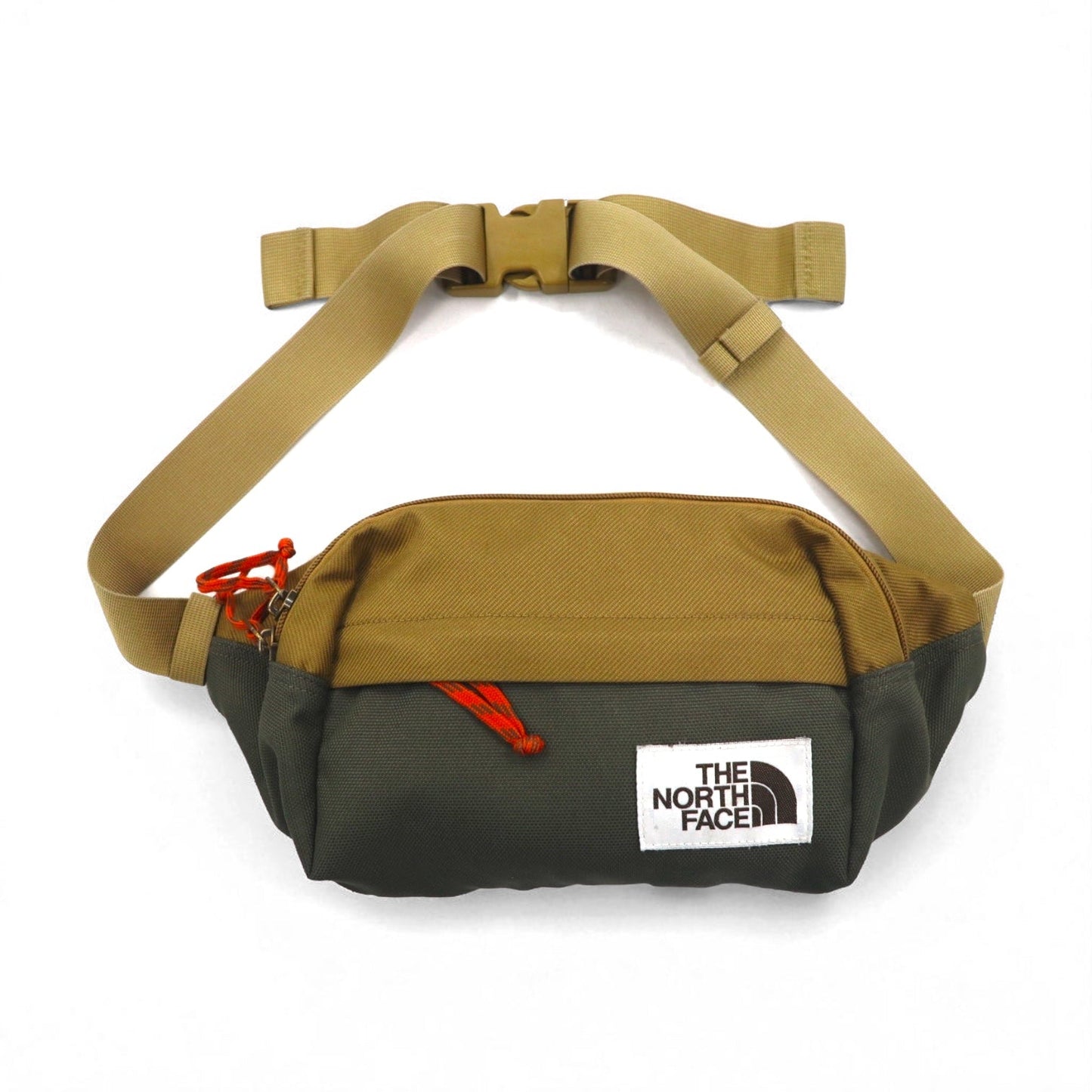 THE NORTH FACE ランバーパック LUMBAR PACK ボディバッグ ウエストポーチ ベージュ カーキ バイカラー US規格 NF0A3KY6