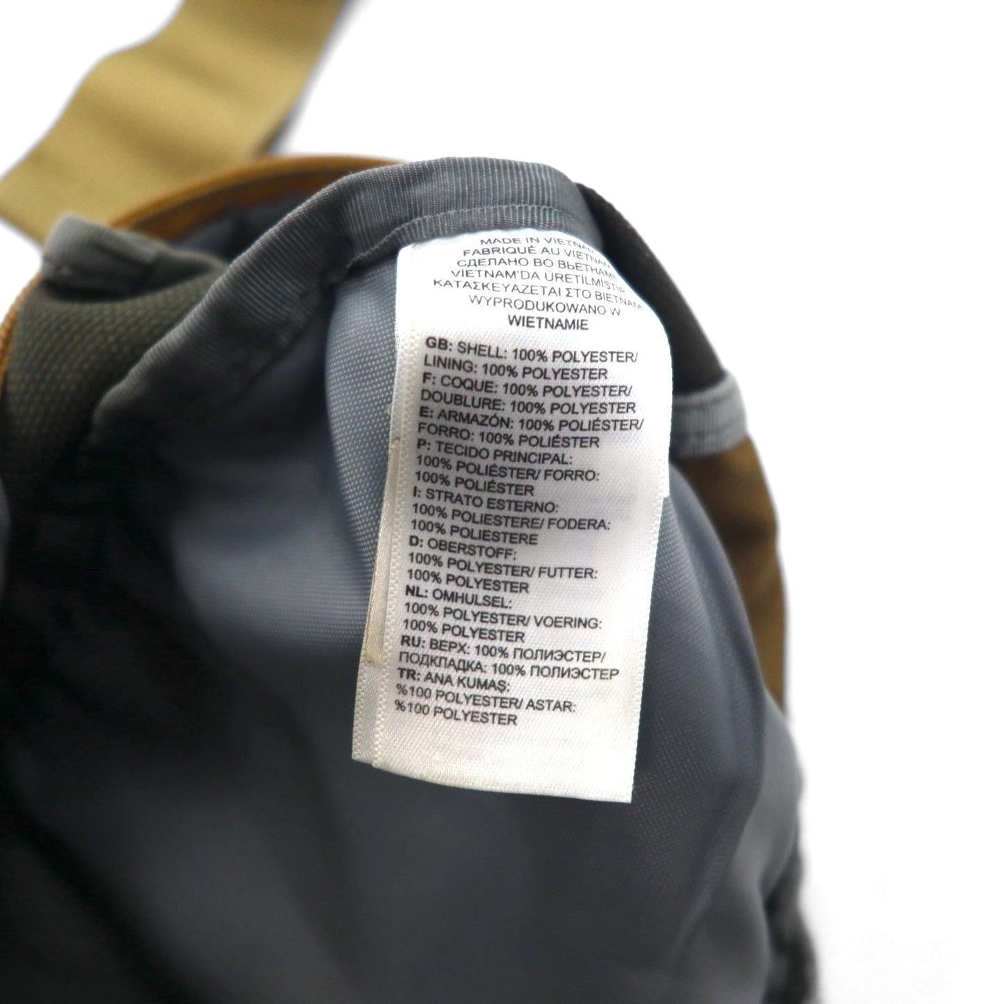 THE NORTH FACE ランバーパック LUMBAR PACK ボディバッグ ウエストポーチ ベージュ カーキ バイカラー US規格 NF0A3KY6