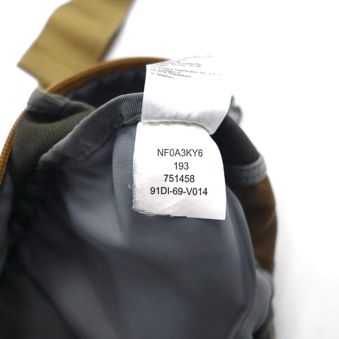 THE NORTH FACE ランバーパック LUMBAR PACK ボディバッグ ウエストポーチ ベージュ カーキ バイカラー US規格 NF0A3KY6