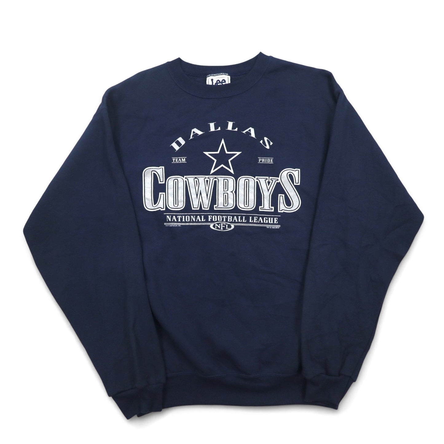 Lee SPORT 90年代 NFL プリント スウェット XL ネイビー コットン DALLAS COWBOYS メキシコ製