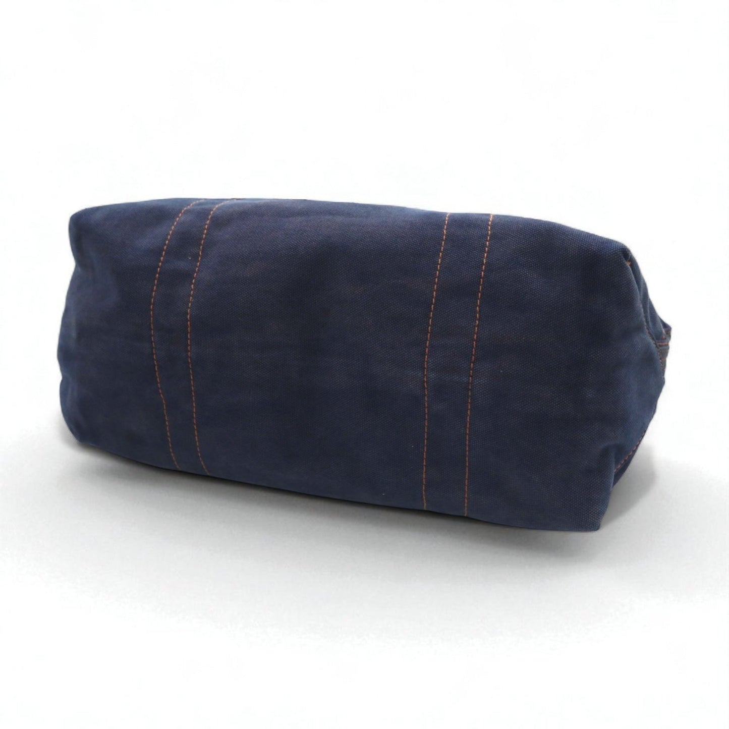 POLO RALPH LAUREN ヴィンテージ加工 トートバッグ ネイビー キャンバス ビッグポニー刺繍