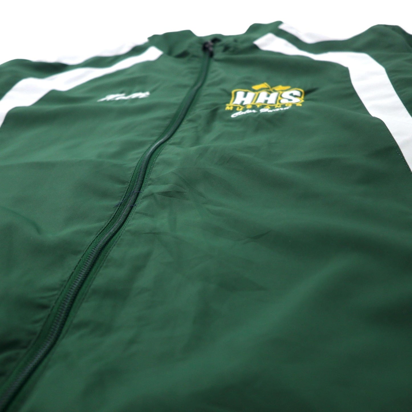 Sport-Tek ナイロンジャケット M グリーン ポリエステル HHS ワンポイント刺繍