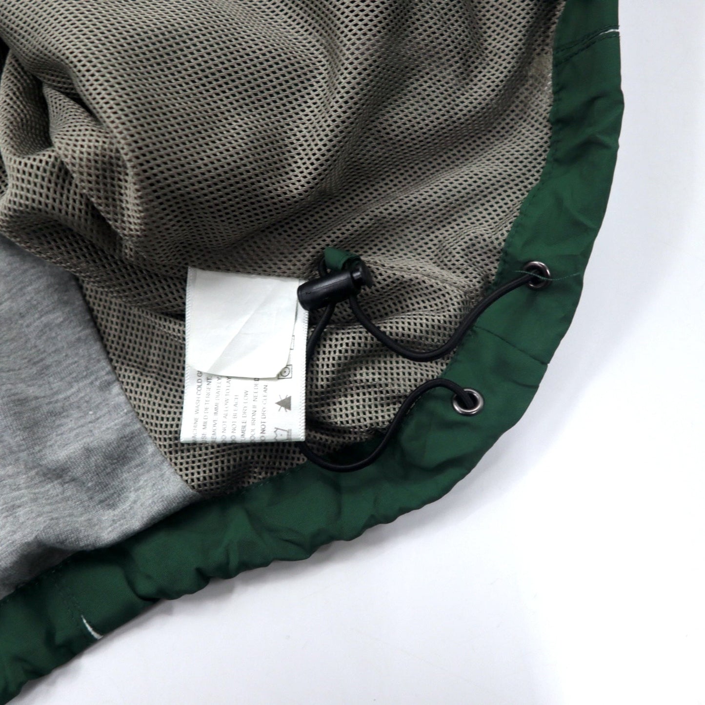 Sport-Tek ナイロンジャケット M グリーン ポリエステル HHS ワンポイント刺繍