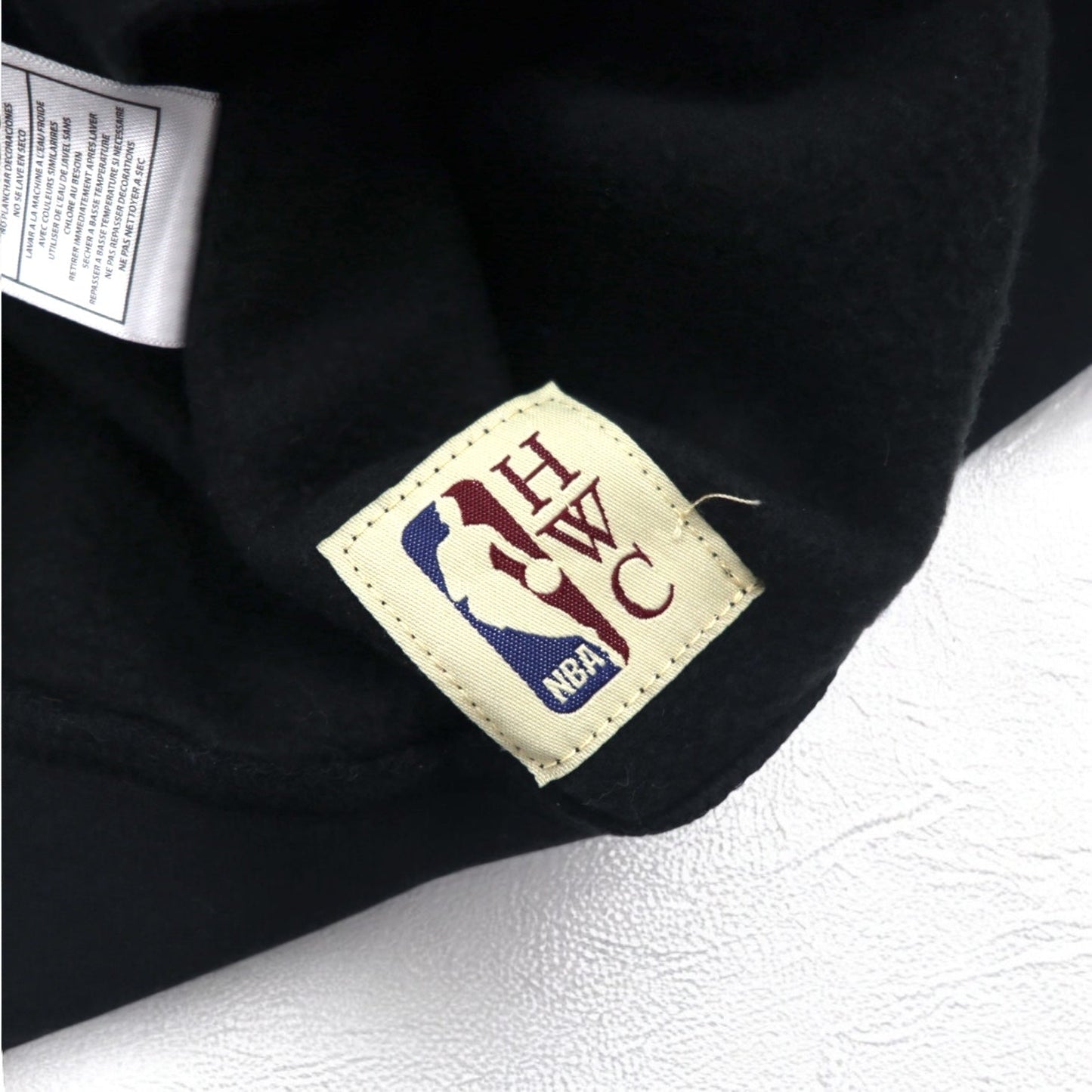 mitchell & ness スウェット L ブラック カラーブロック コットン 裏起毛 NBA KANSAS CITY KINGS