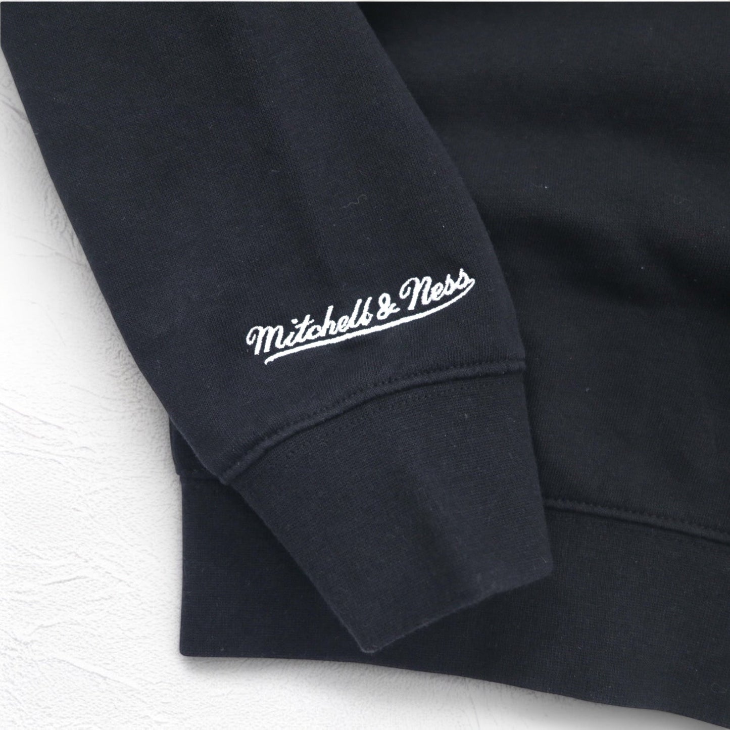 mitchell & ness スウェット L ブラック カラーブロック コットン 裏起毛 NBA KANSAS CITY KINGS