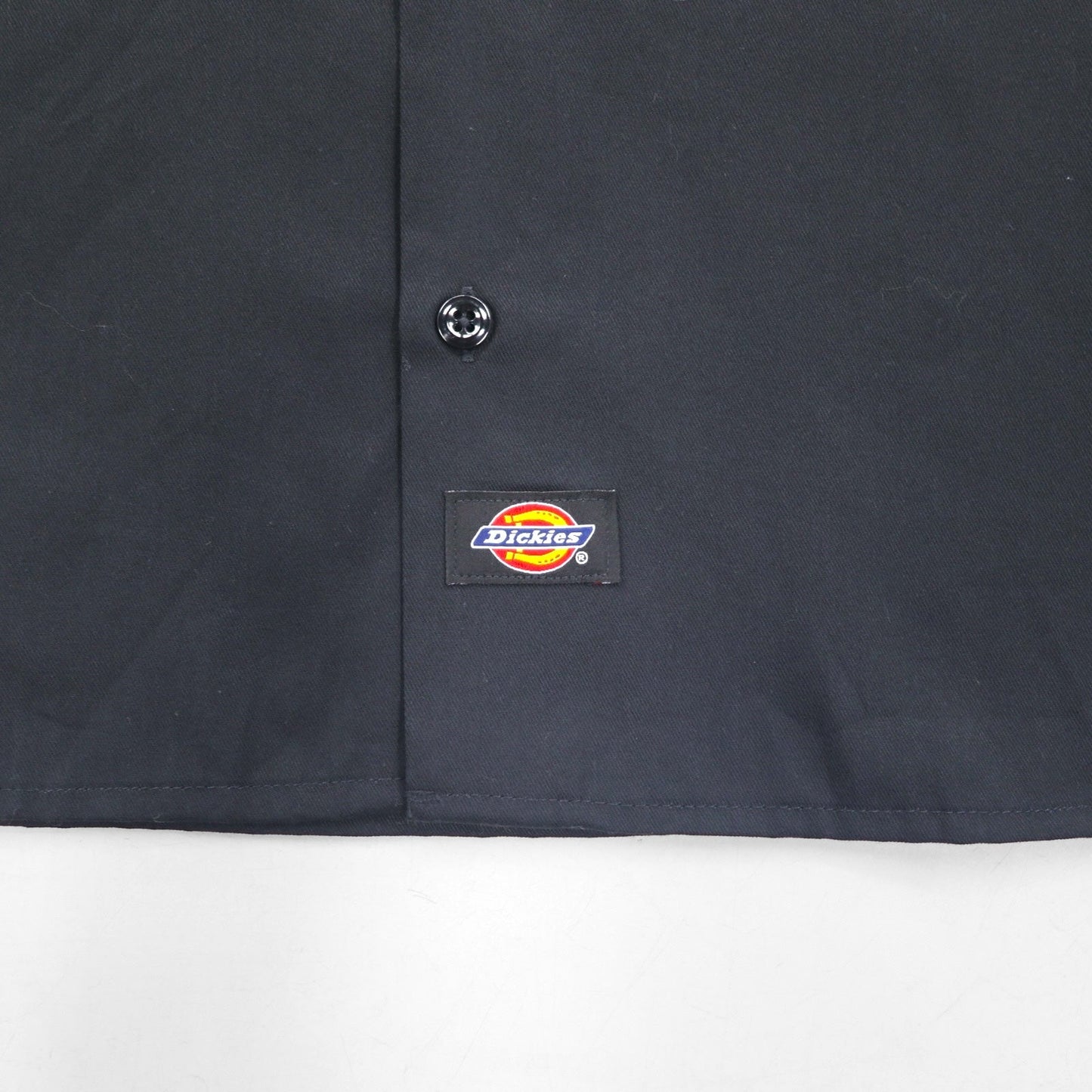 Dickies ワークシャツ L ブラック ポリエステル コットン ポケット 574BK ホンジュラス製 未使用品