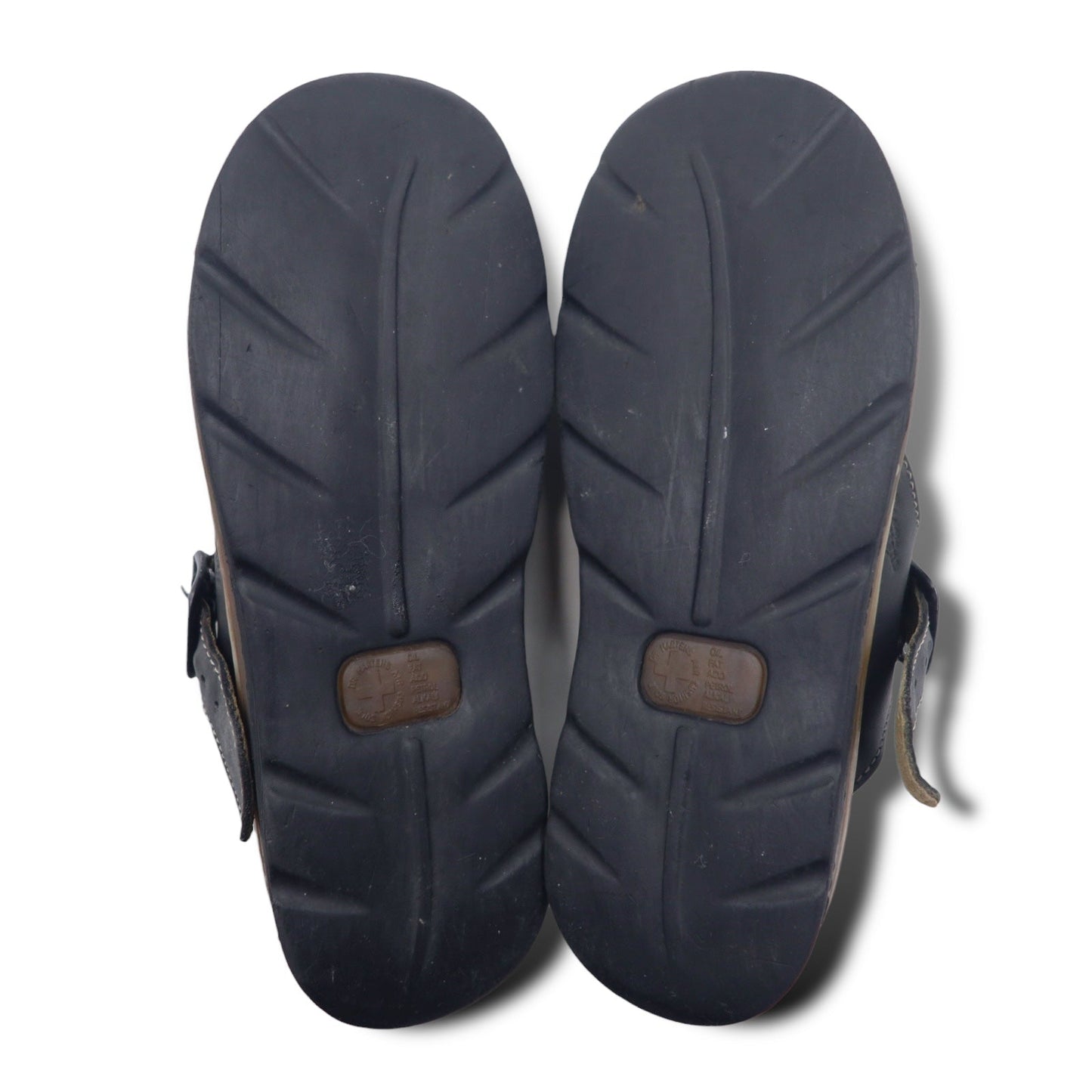 Dr.Martens レザー スライド サンダル 25cm ブラック ロゴ 8A51