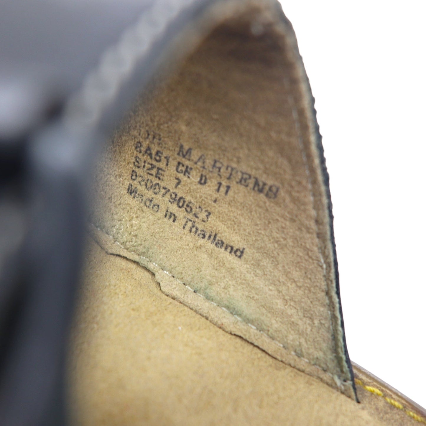 Dr.Martens レザー スライド サンダル 25cm ブラック ロゴ 8A51