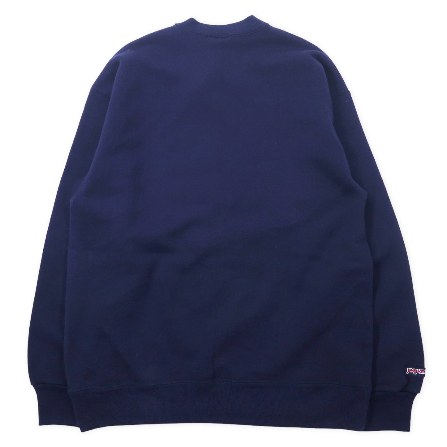 JAN SPORT USA製 90年代 カレッジプリント スウェット XL ネイビー コットン 裏起毛 Penn State Athletics フットボール NITTANY LIONS
