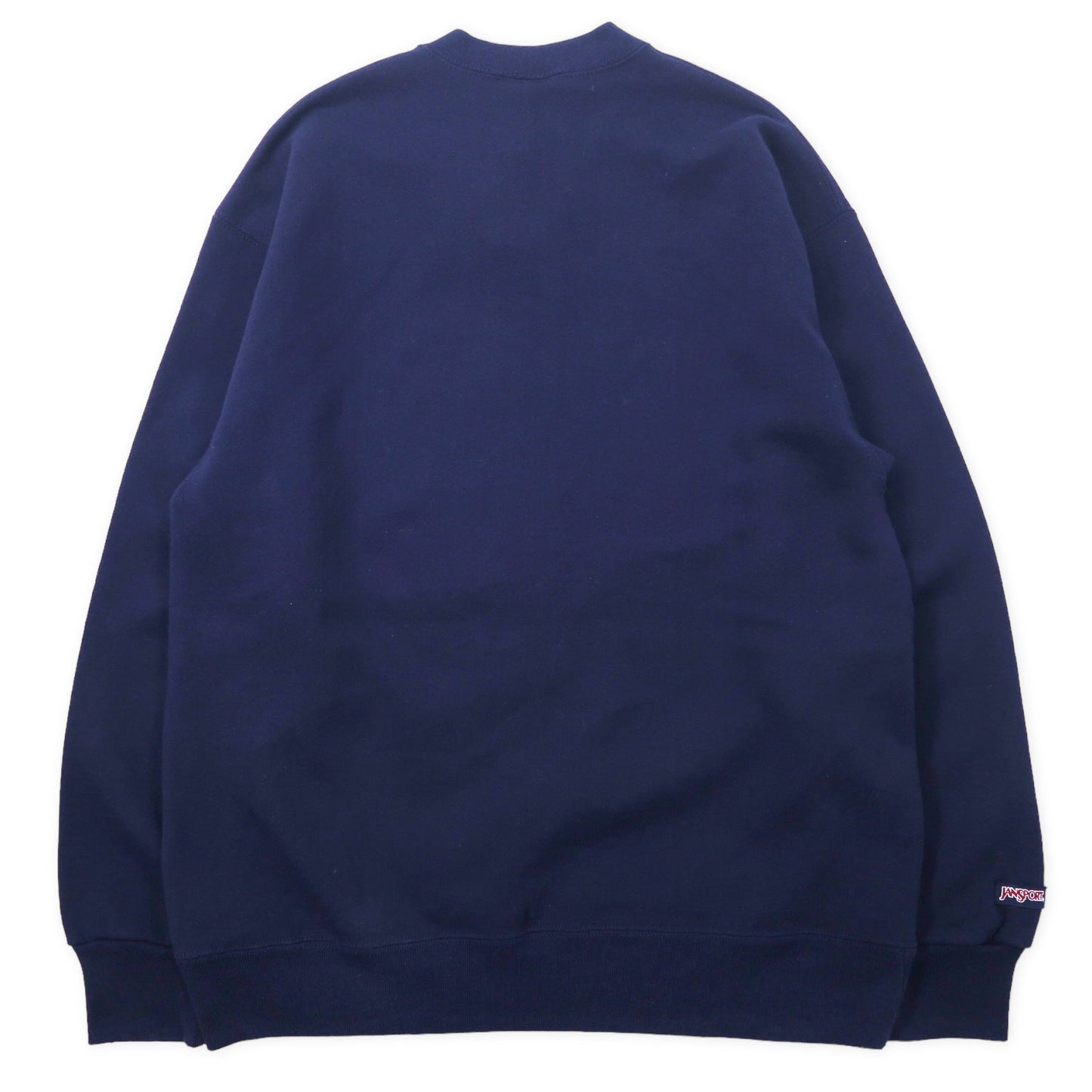 JAN SPORT USA製 90年代 カレッジプリント スウェット XL ネイビー コットン 裏起毛 Penn State Athletics フットボール NITTANY LIONS